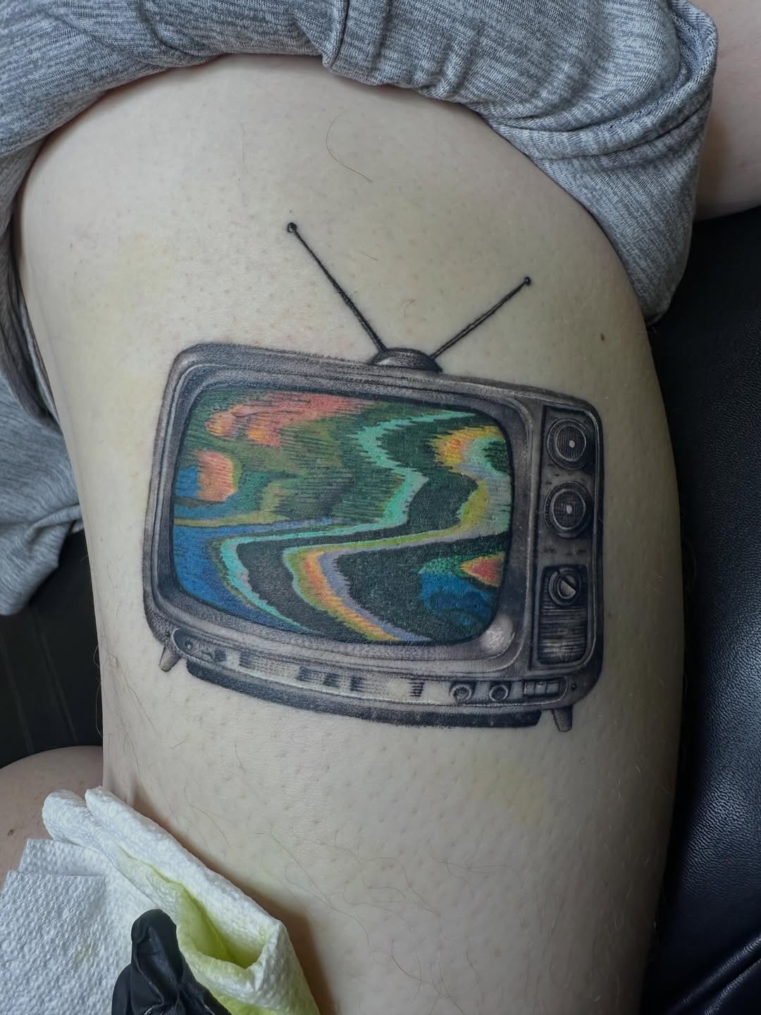 Tattoo by @tattoosbyhails — realism, trash_polka