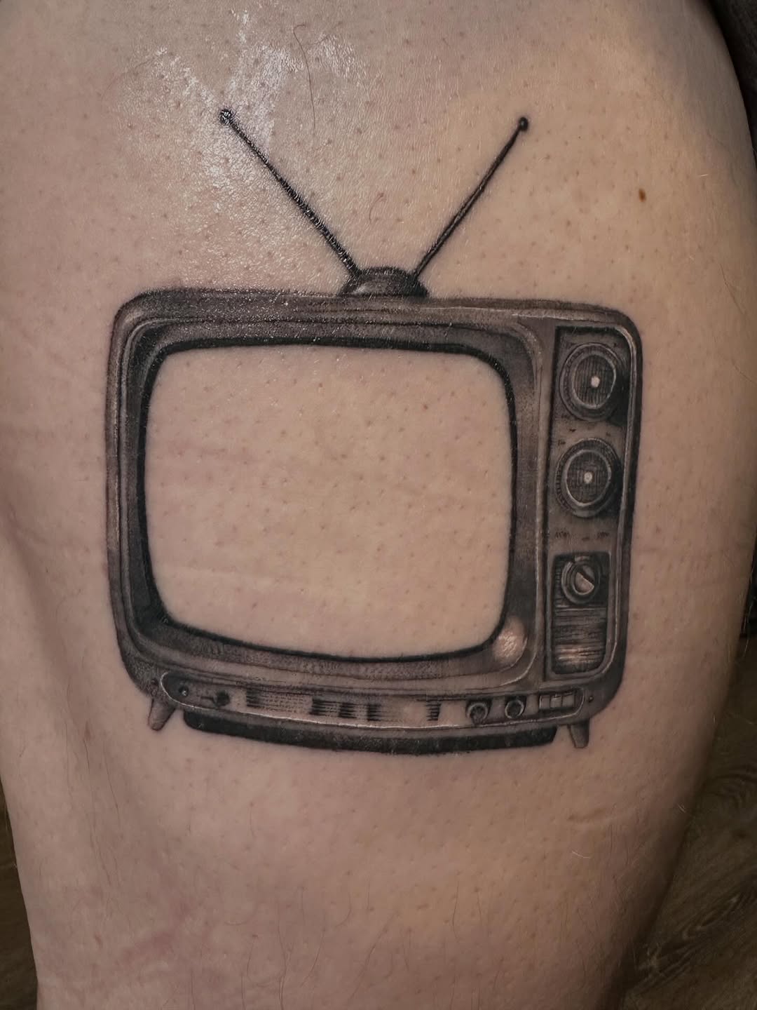 Tattoo by @tattoosbyhails — realism, black_and_grey