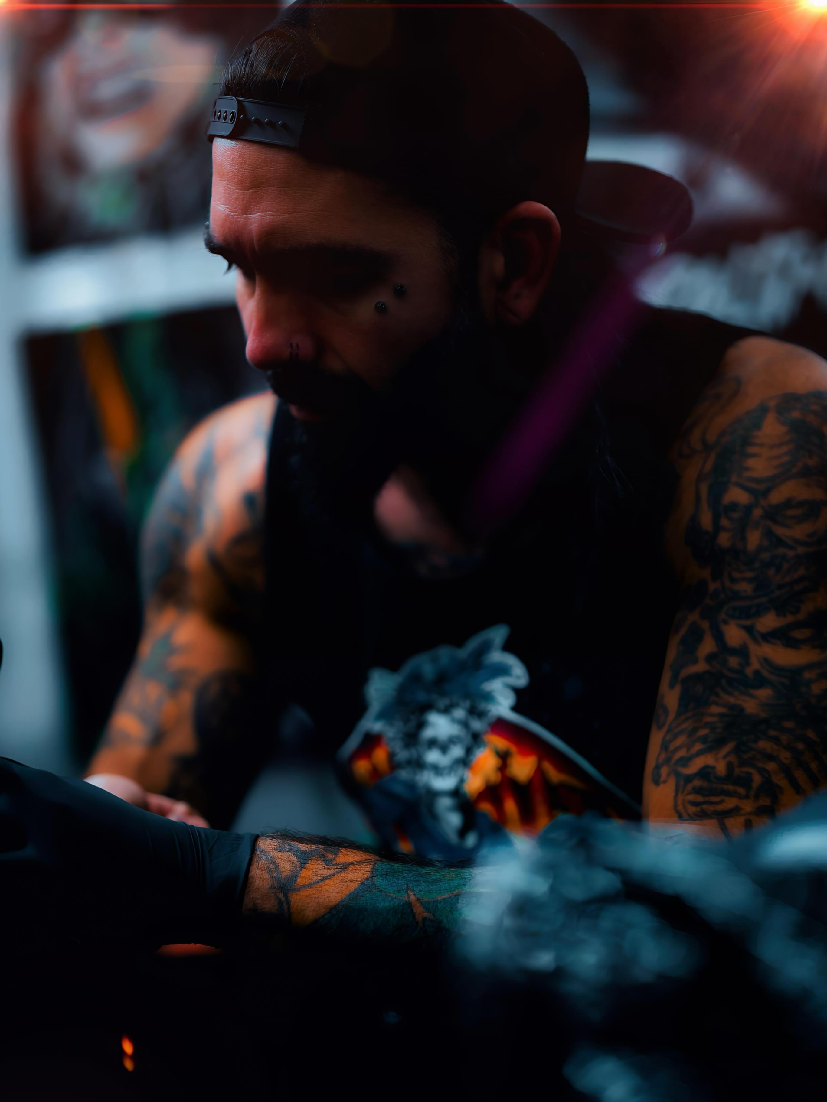 Tattoo by @donpeddicordart — black_and_grey