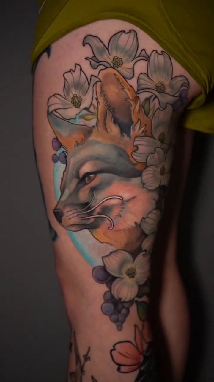 Tattoo by @ashcampbellsoup — realism, neo_traditional