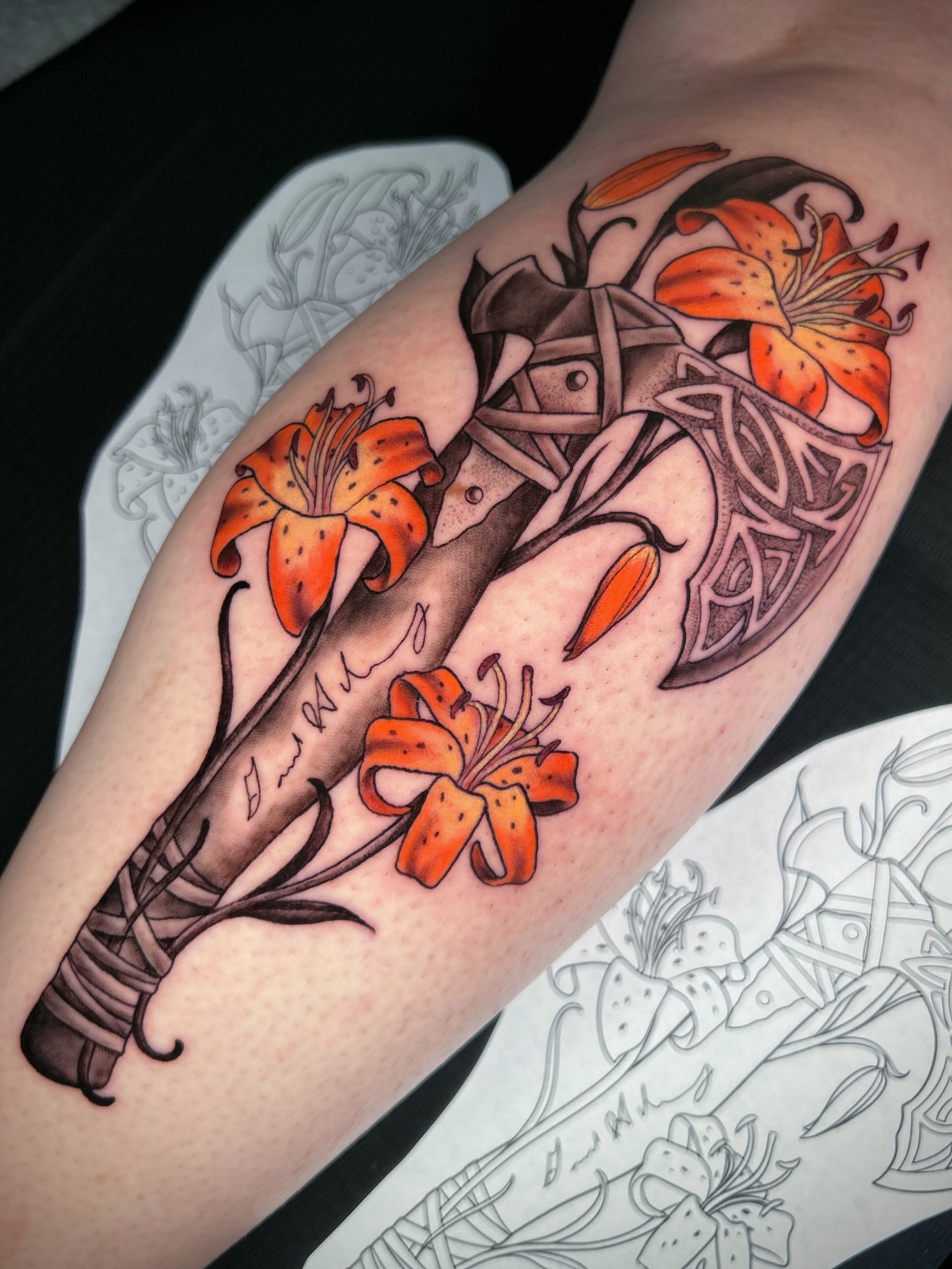 Tattoo by @marisolcreative β neo_traditional, geometric