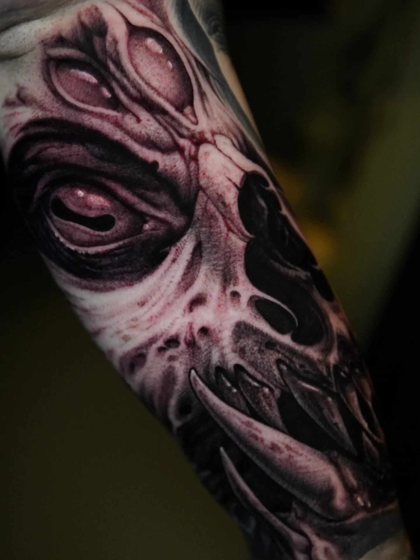 Tattoo by @alexpeatattoos — dark_realism