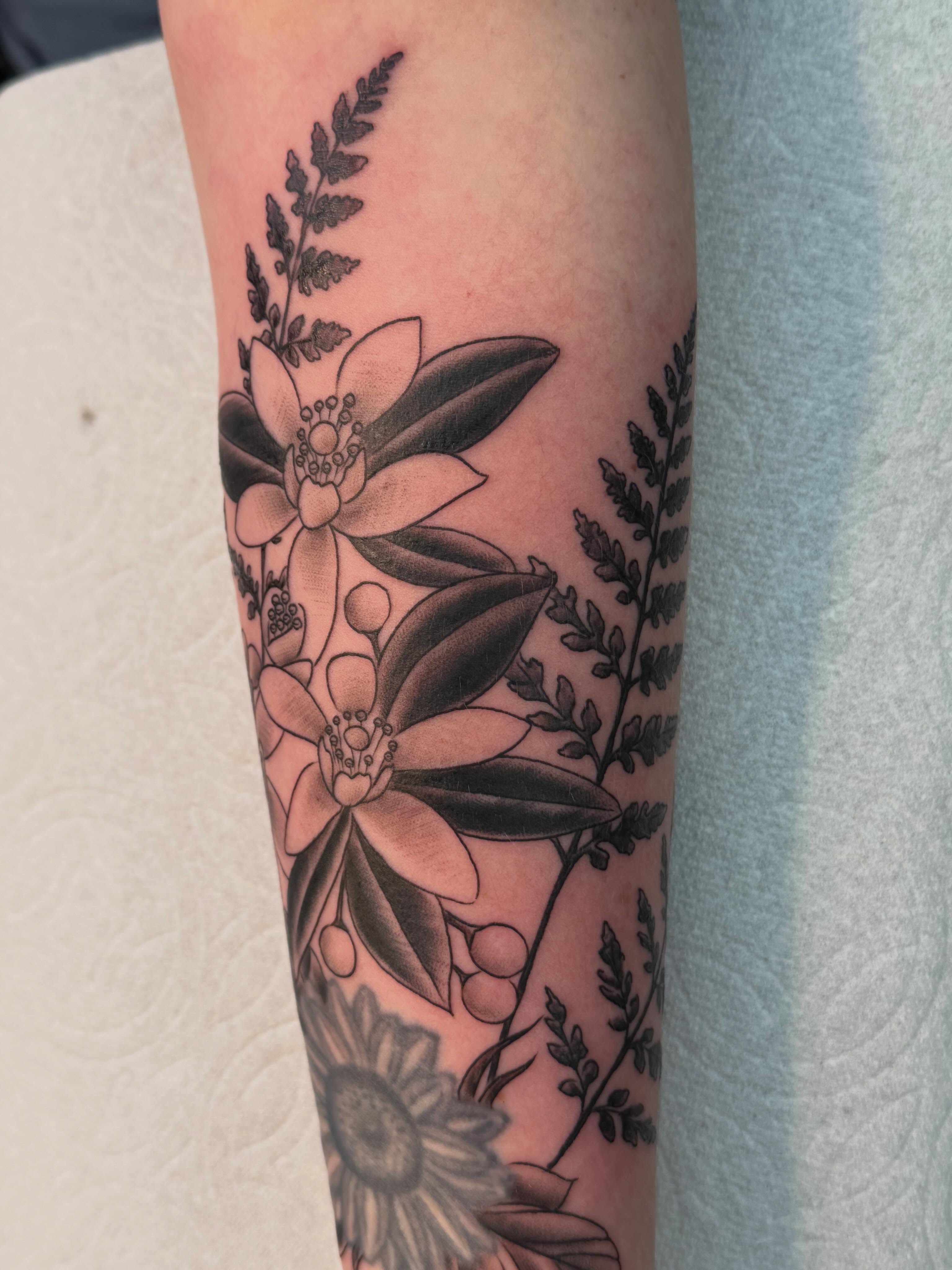 Tattoo by @mountpeaktattoo — black_and_grey