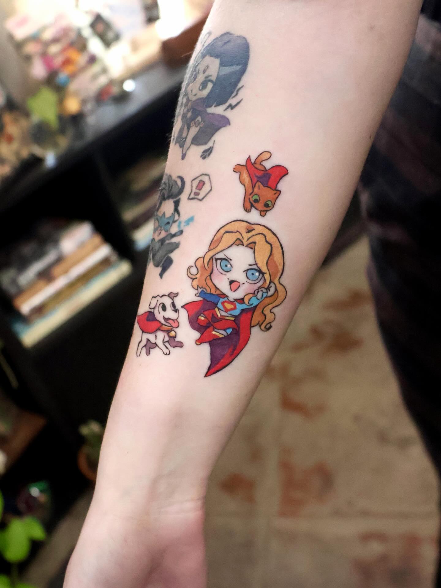 Tattoo by @snowypear_tat — new_school, illustrative