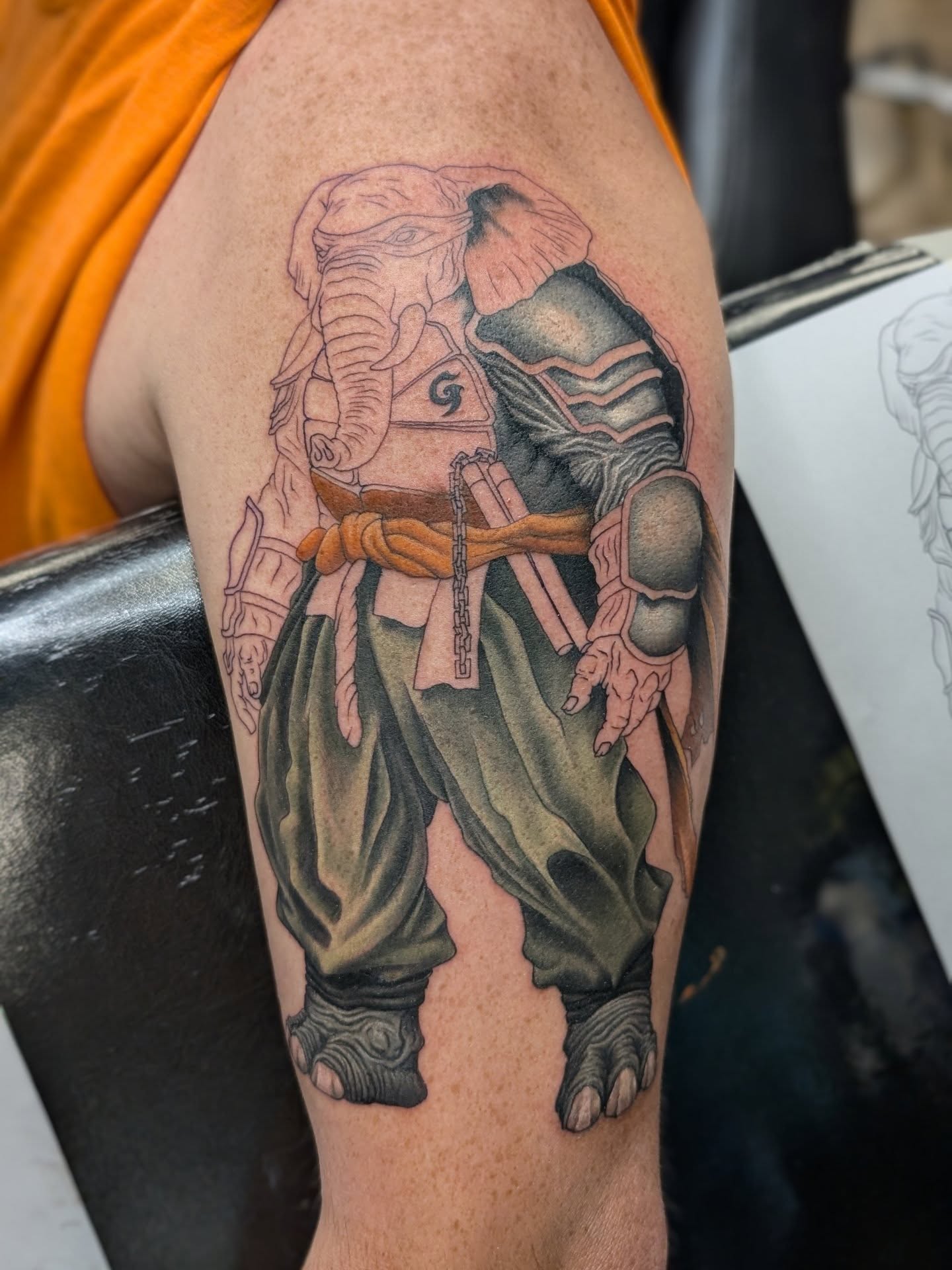 Tattoo by @hew_hoff — realism