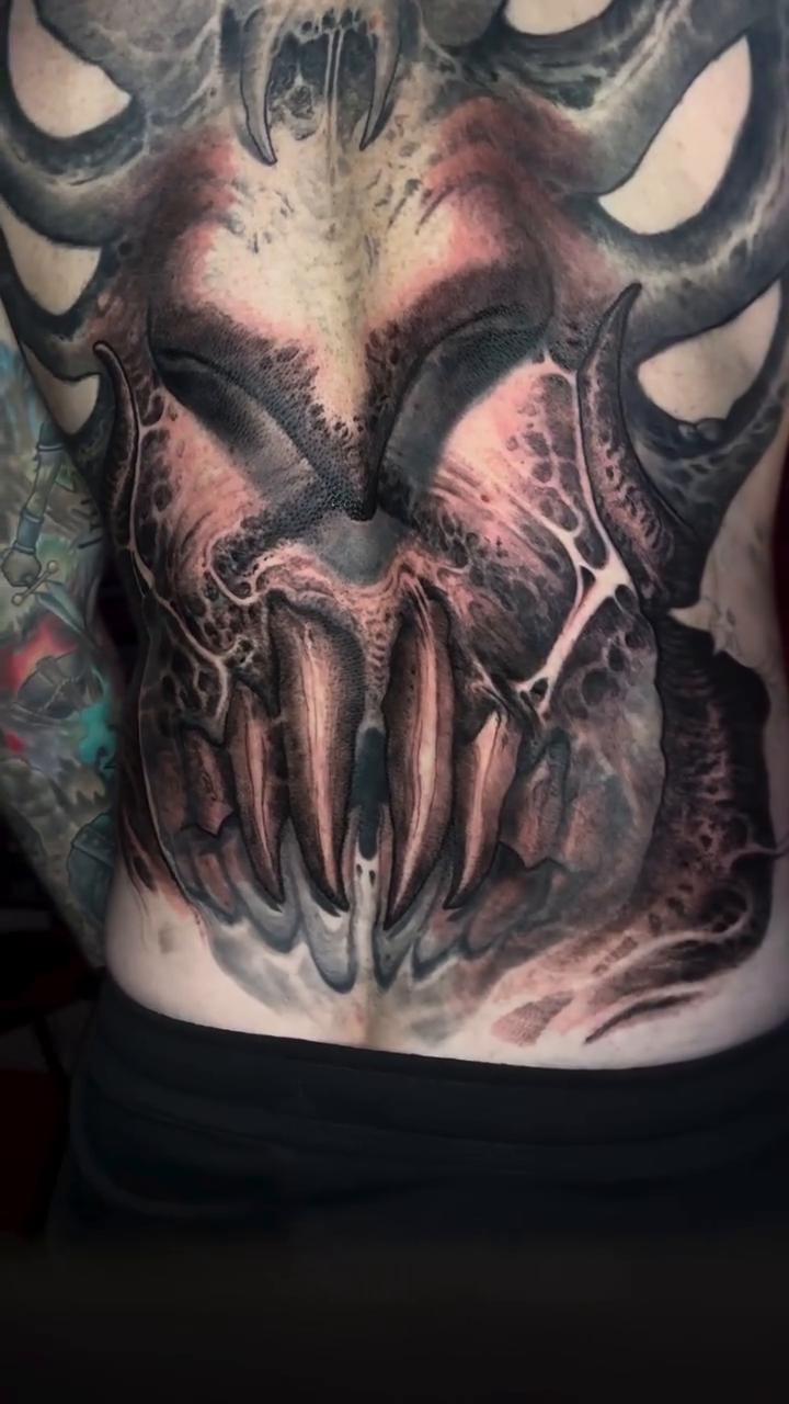 Tattoo by @ediablo — dark_realism, black_and_grey