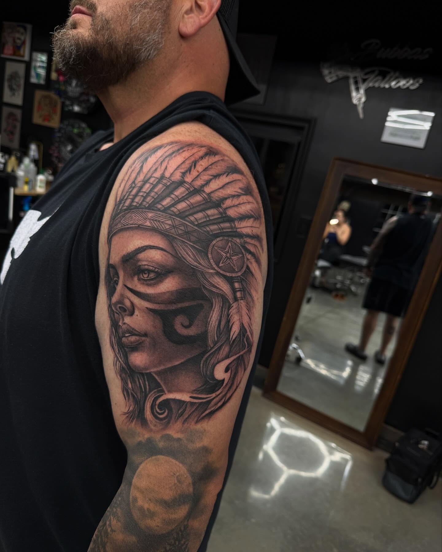 Tattoo by @artisticbubba — realism, black_and_grey