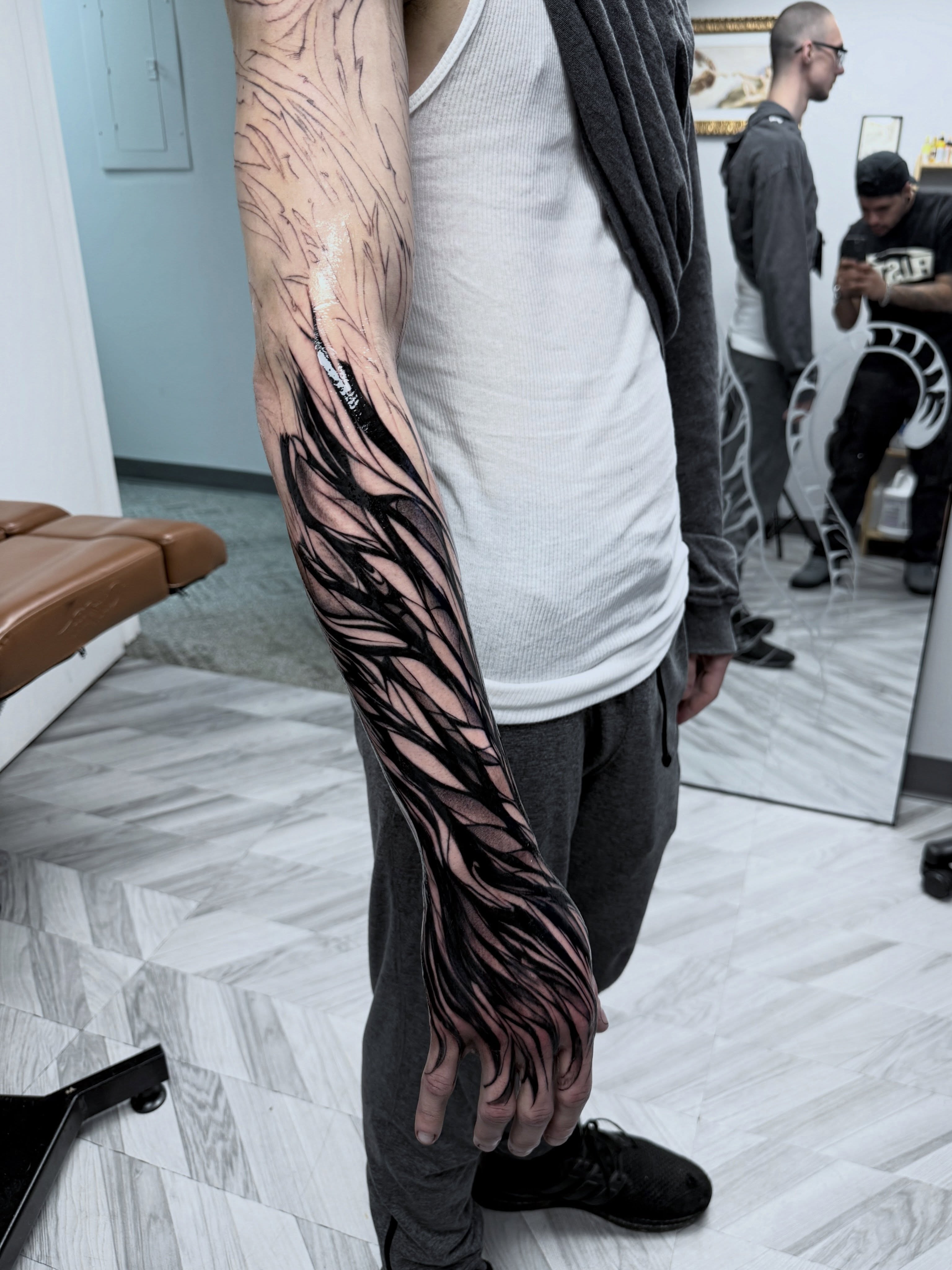 Tattoo by @tattooforero — black_and_grey, realism
