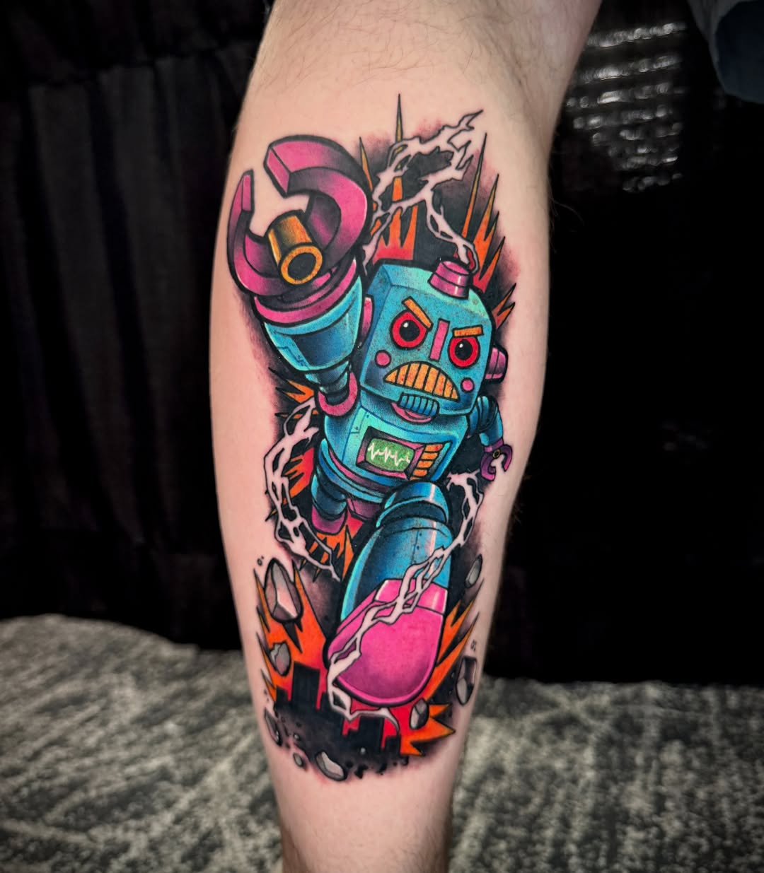 Tattoo by @uncle_dinky_art — new_school, illustrative