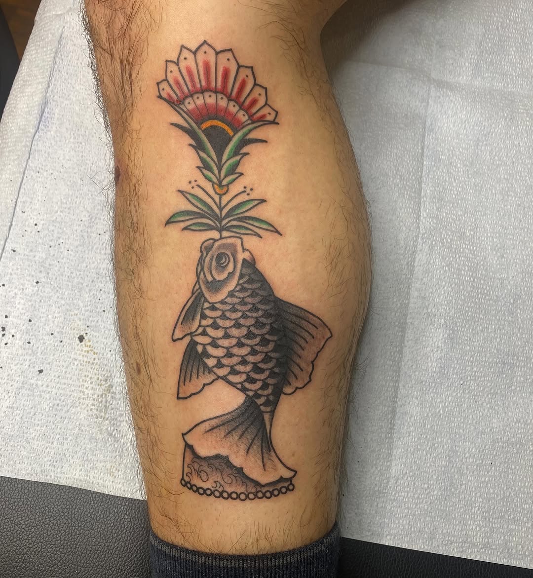 Tattoo by @_tommyboytattooer_ — american_traditional, black_and_grey
