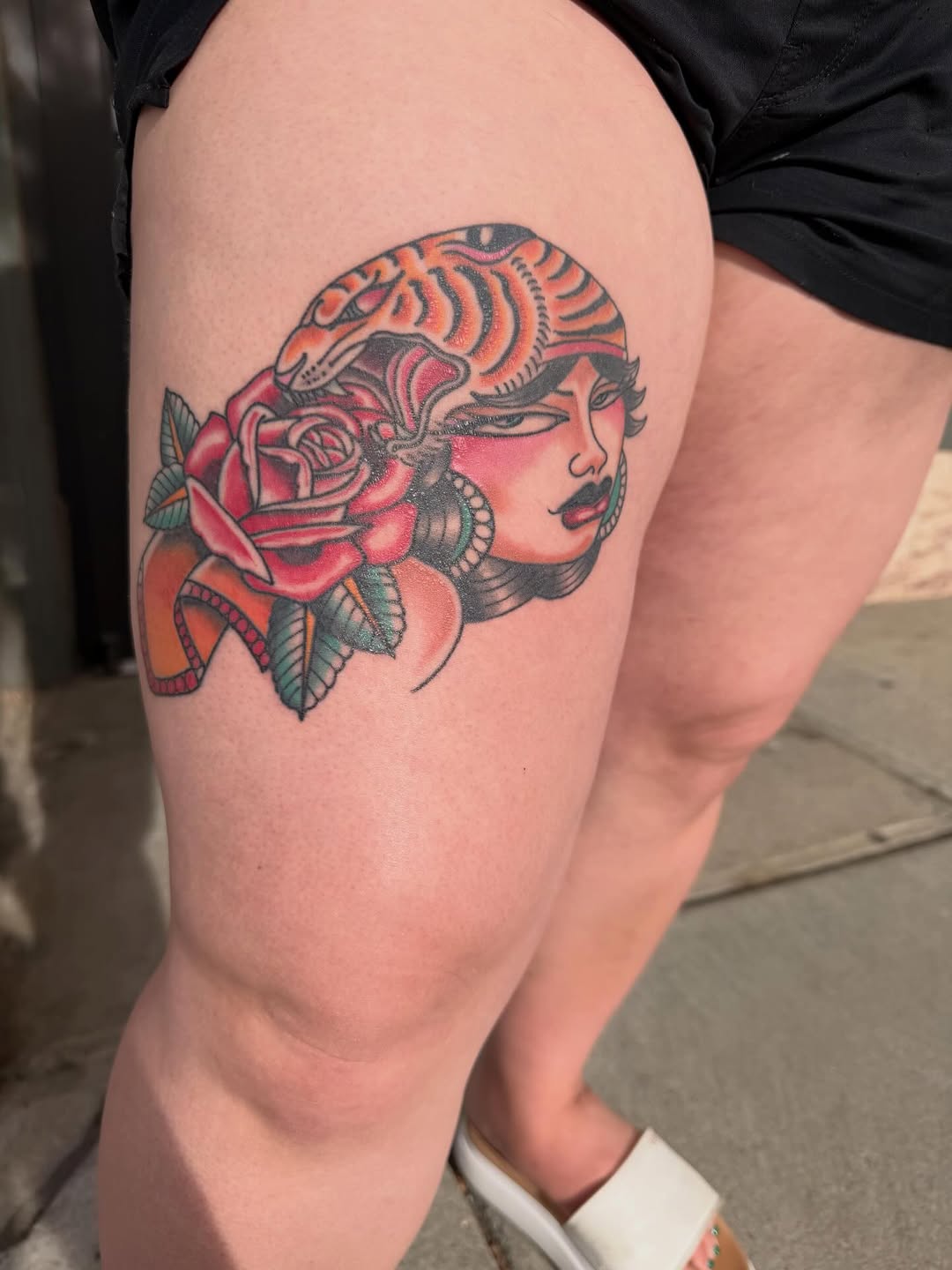Tattoo by @staynasty_666 — american_traditional, neo_traditional