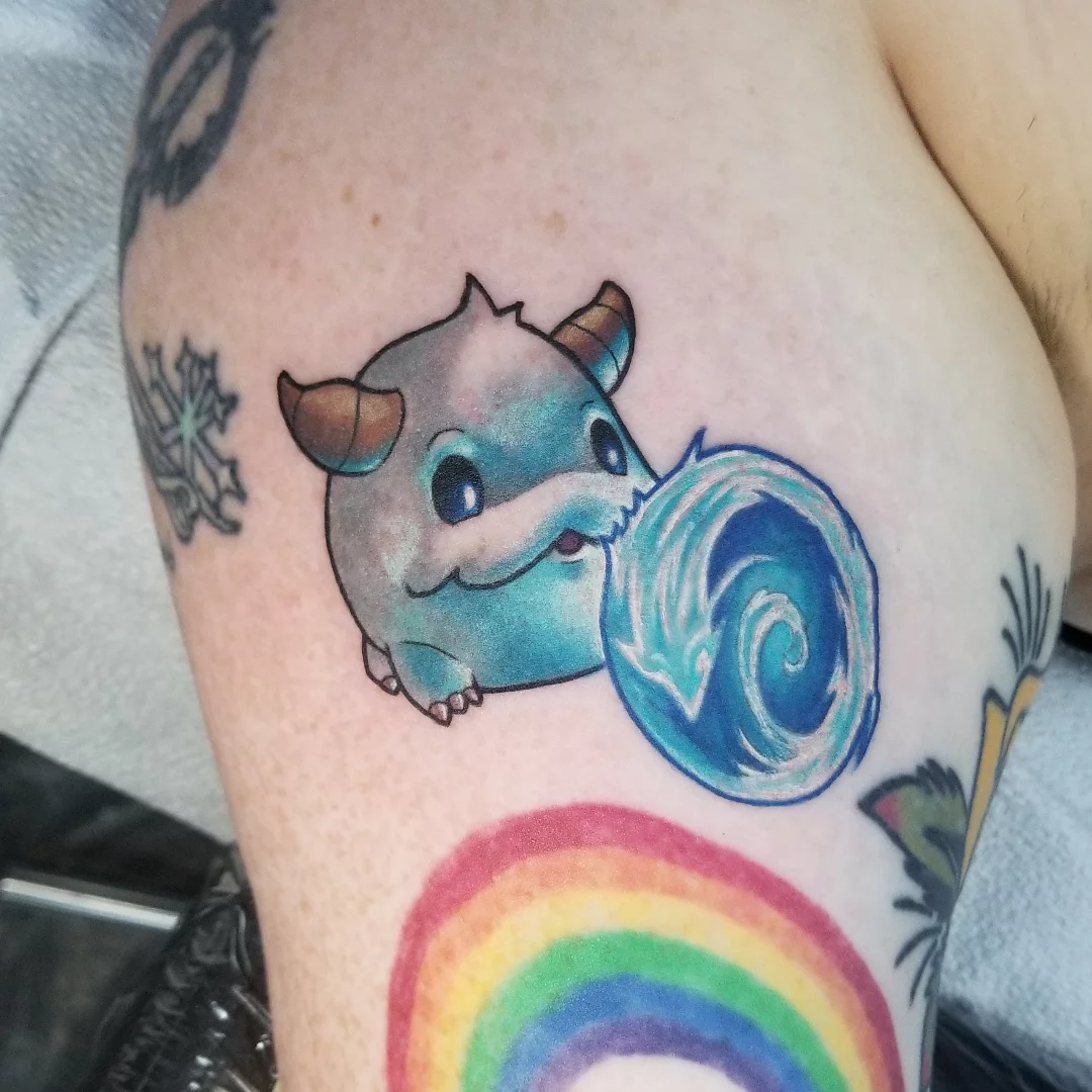 Tattoo by @brianchuntattoo — new_school, watercolor