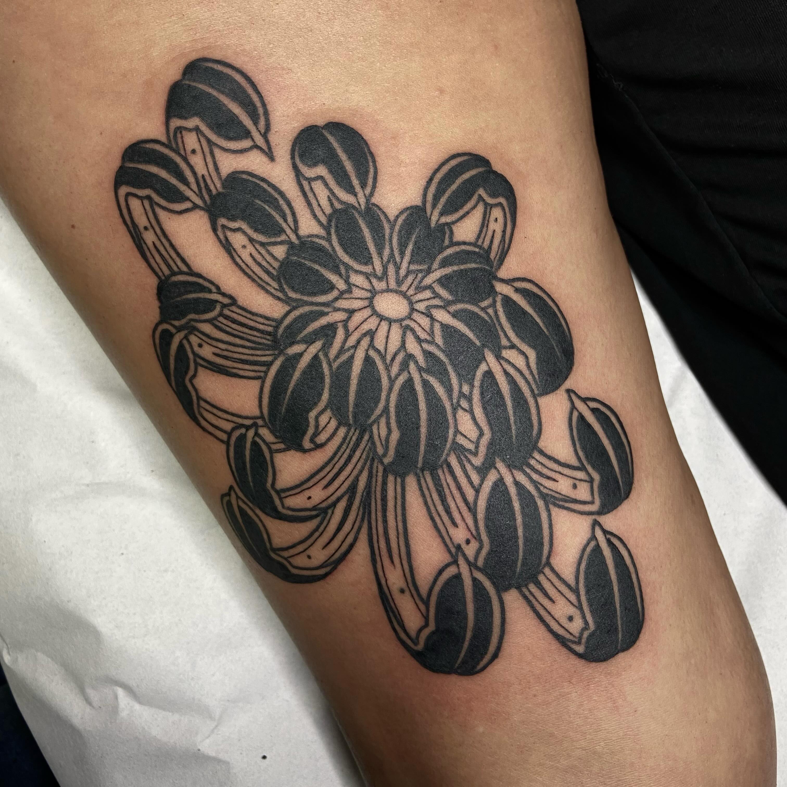 Tattoo by @dietrich_tattooer — black_and_grey
