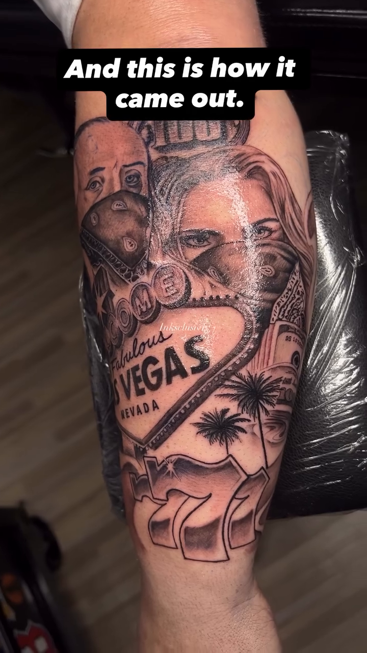 Tattoo by @inksclusive — realism, black_and_grey