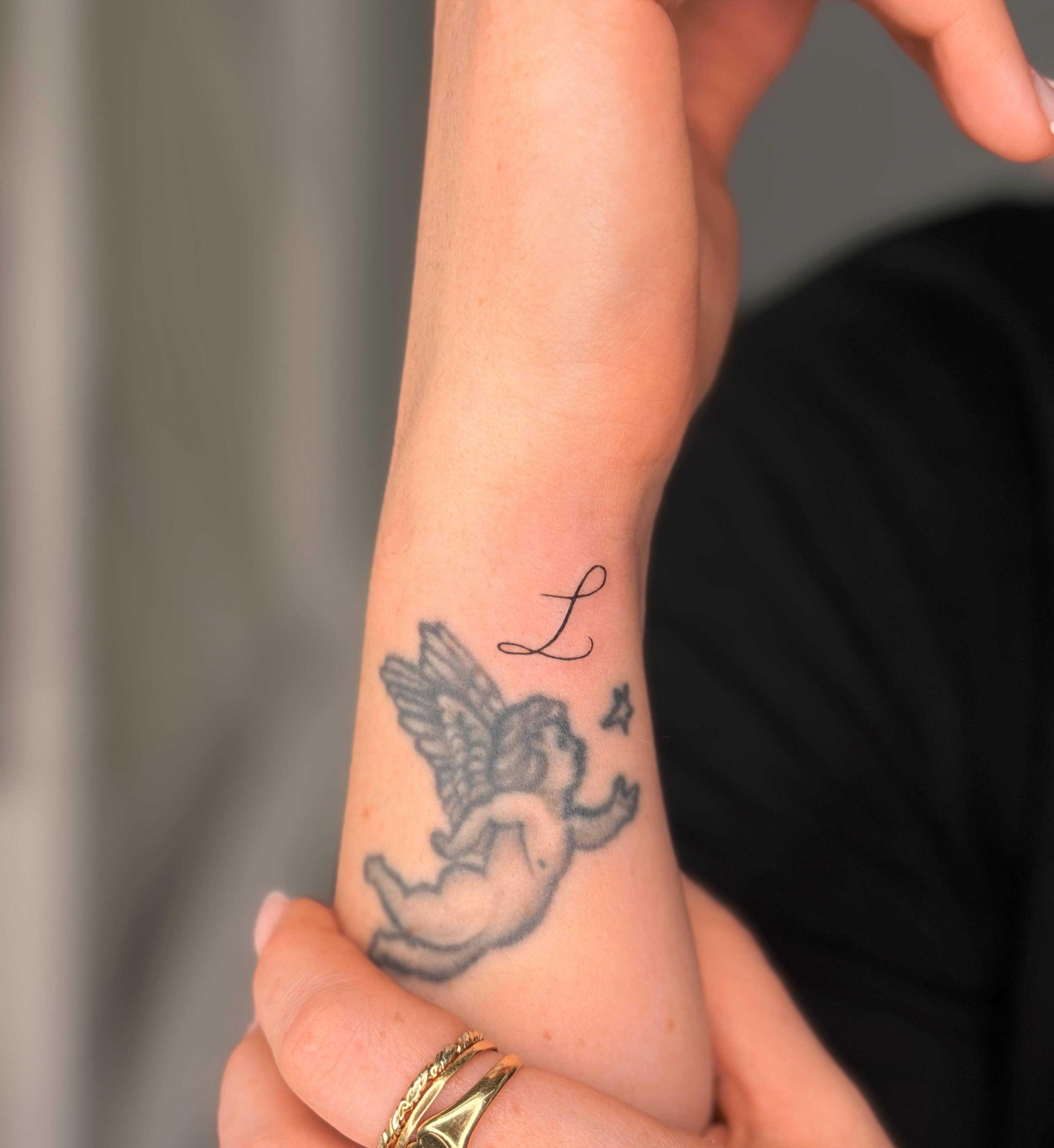 Tattoo by @aholladaytattoo — black_and_grey