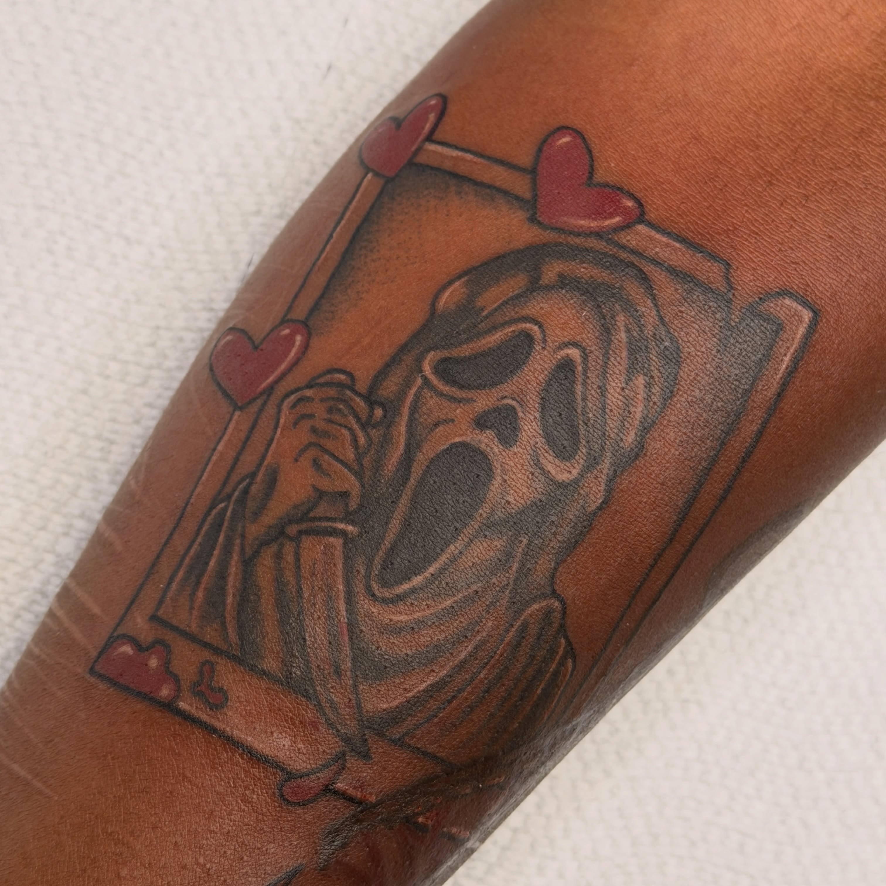 Tattoo by @maisontheprofessional — black_and_grey