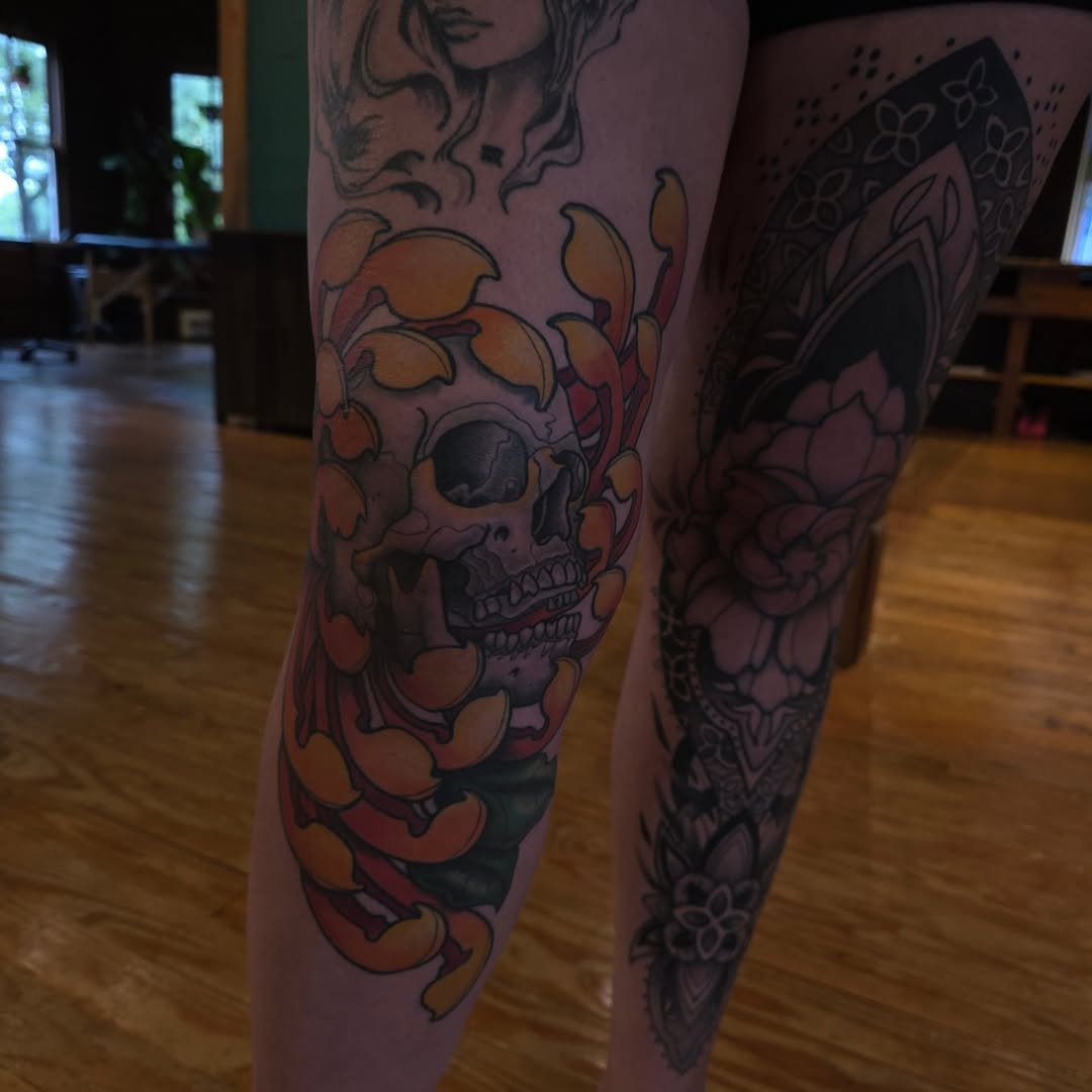 Tattoo by @embermoontattoos — realism, japanese_irezumi