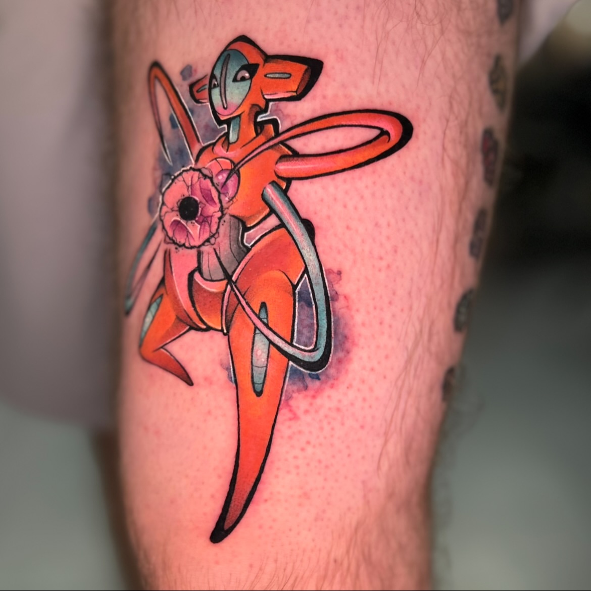 Tattoo by @crownandcrowtattoo — new_school, geometric