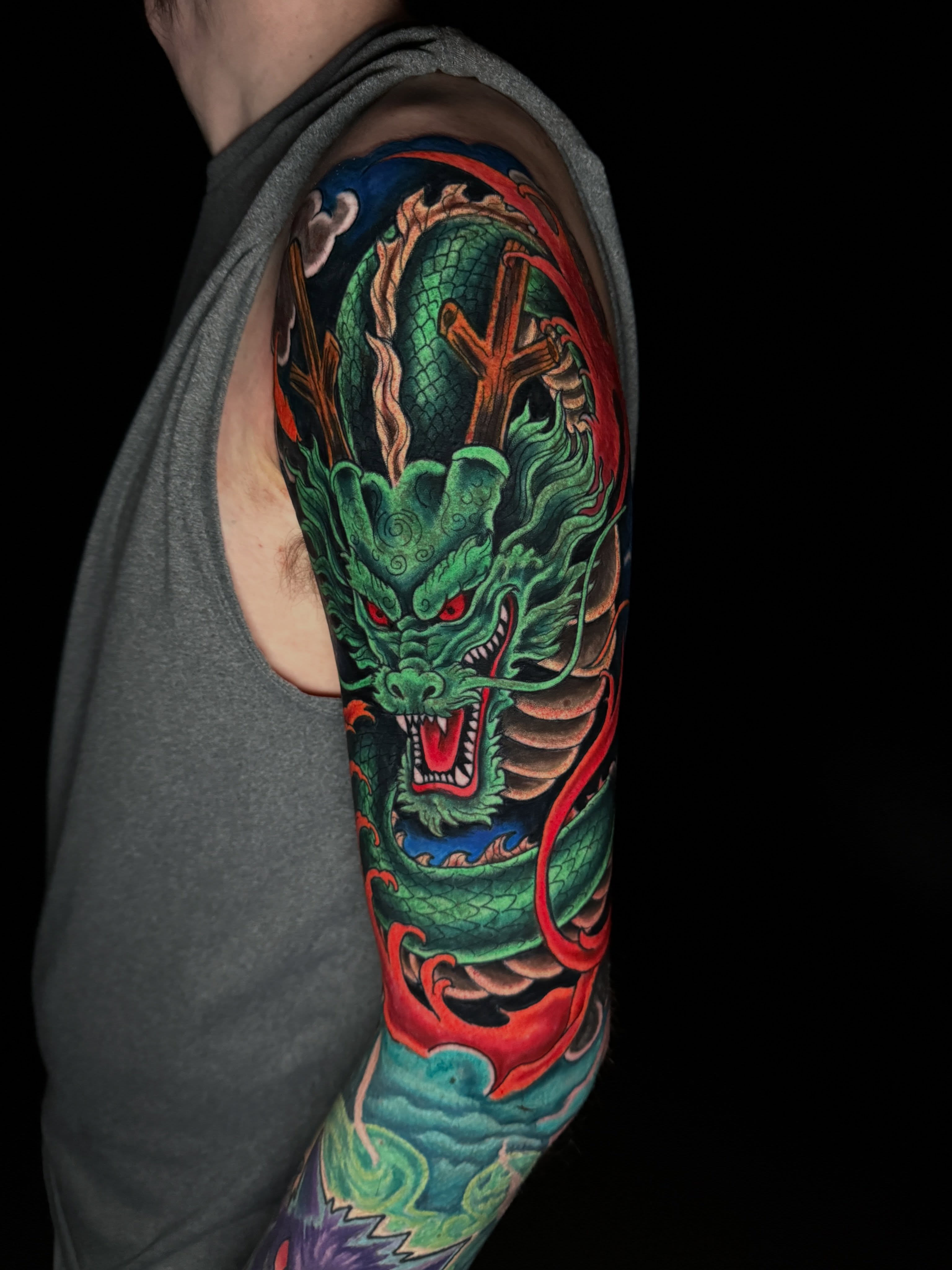 Tattoo by @tattoohabit — japanese_irezumi