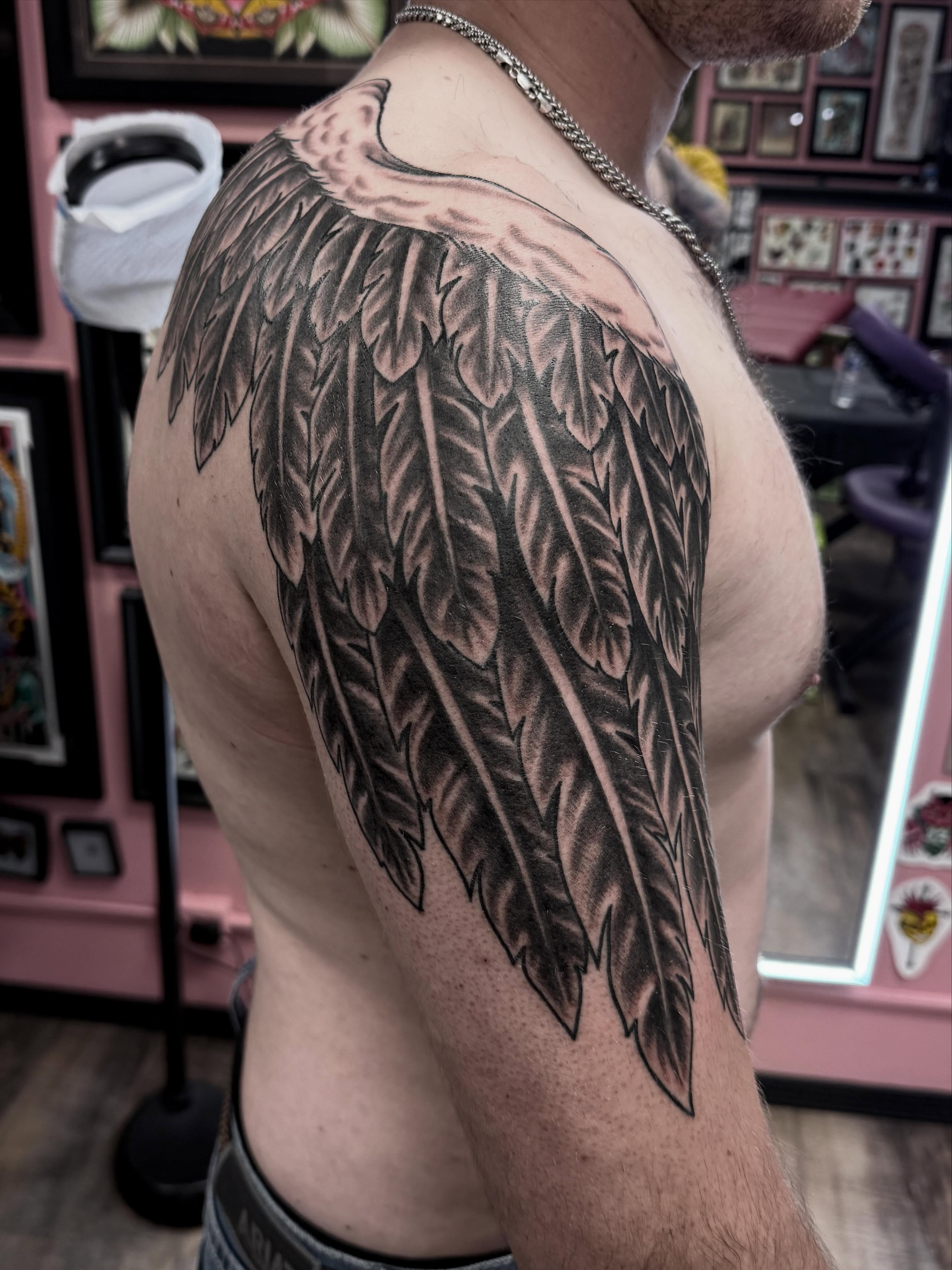 Tattoo by @timothykenee — black_and_grey