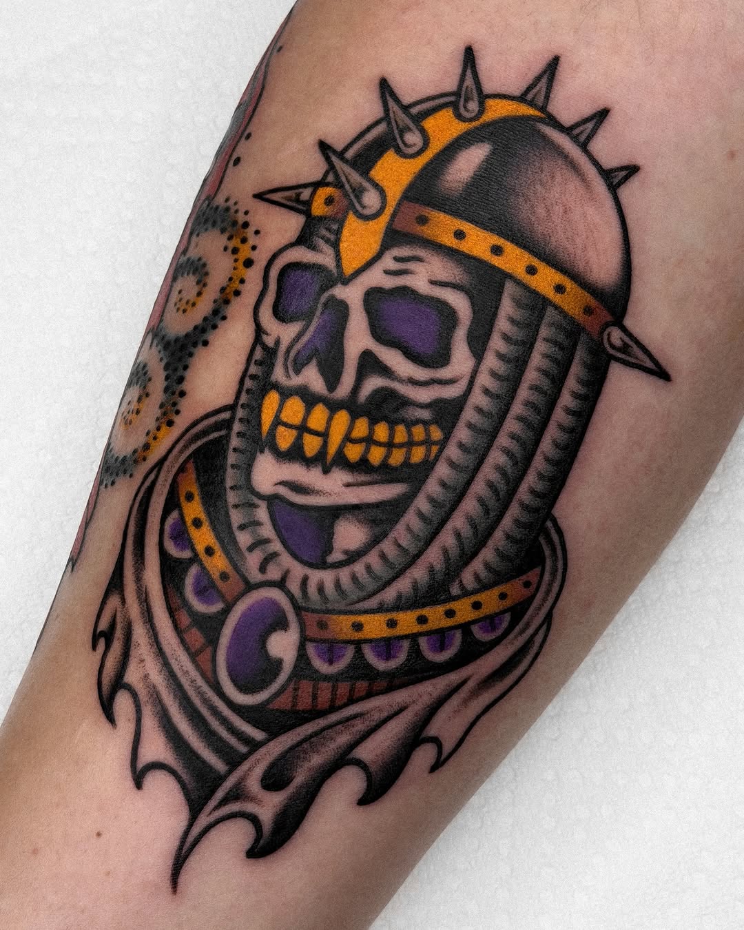 Tattoo by @diickiey — neo_traditional, black_and_grey