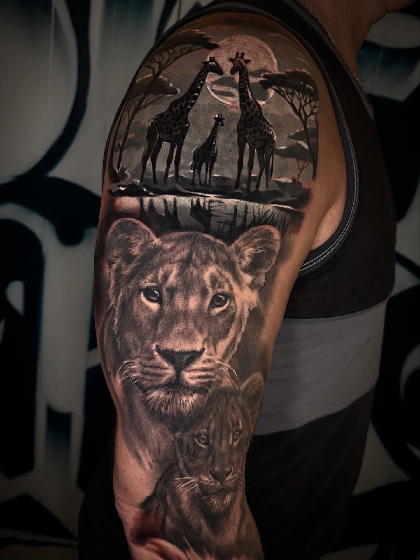 Tattoo by @tattsbyspike — realism, black_and_grey