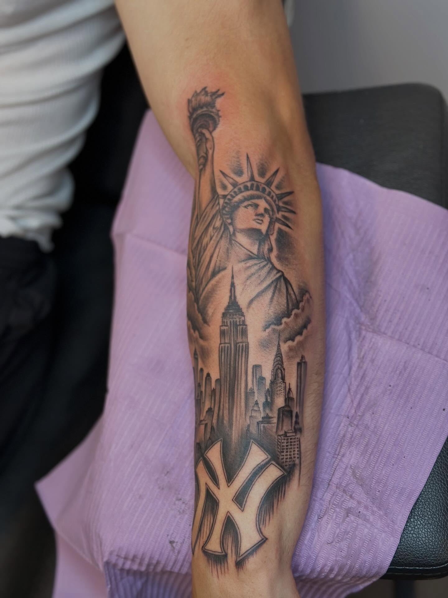 Tattoo by @florex._ink — black_and_grey, realism