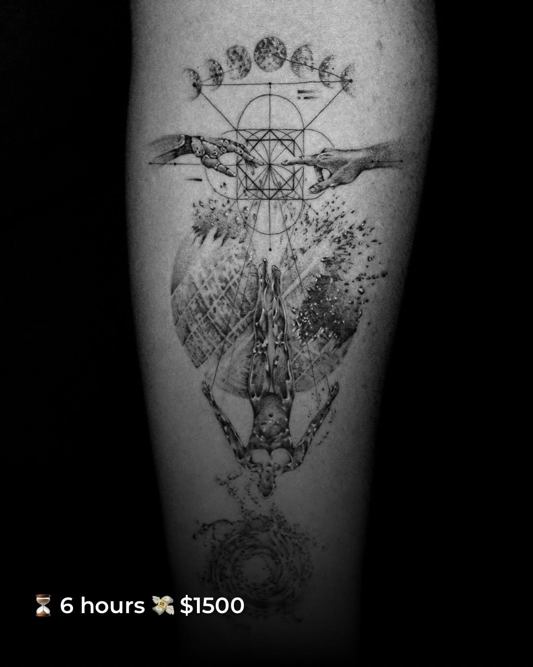 Tattoo by @blackworknyc β geometric, realism