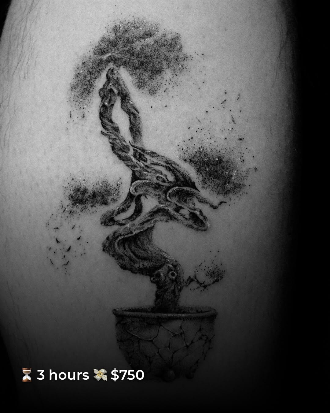 Tattoo by @blackworknyc β dotwork, black_and_grey