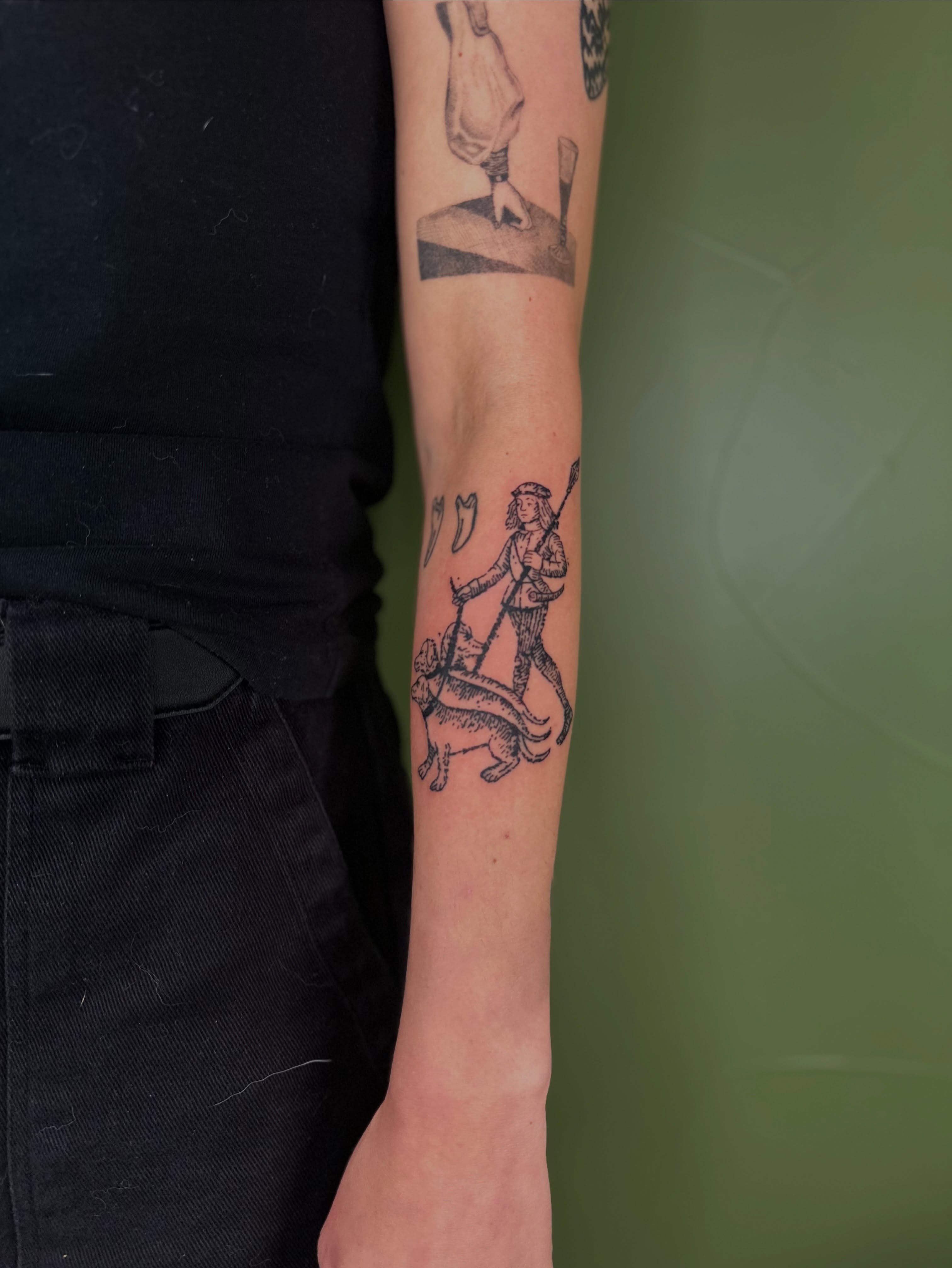 Tattoo by @tapiotats — black_and_grey