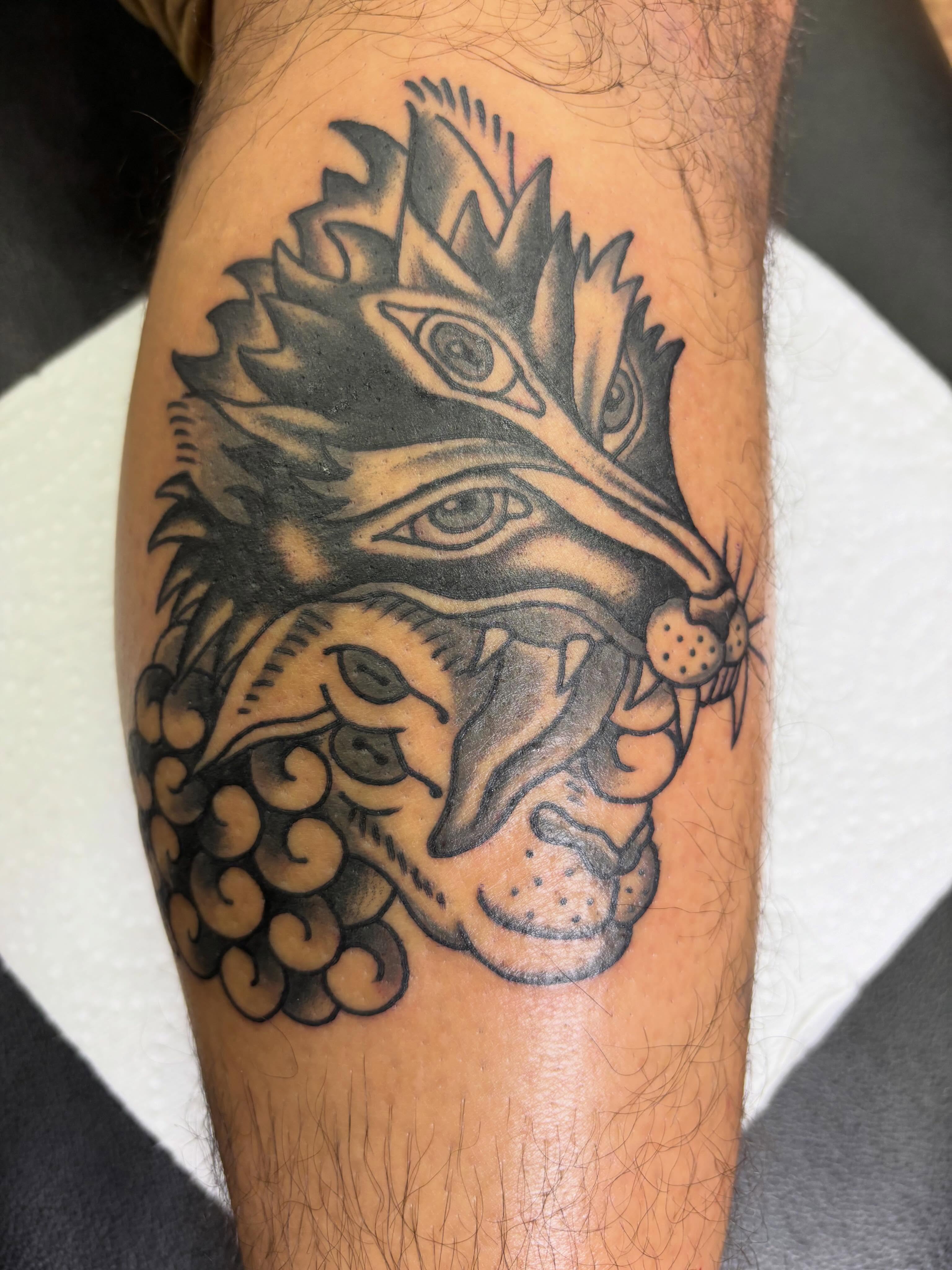 Tattoo by @jayytattoos_ — black_and_grey, realism