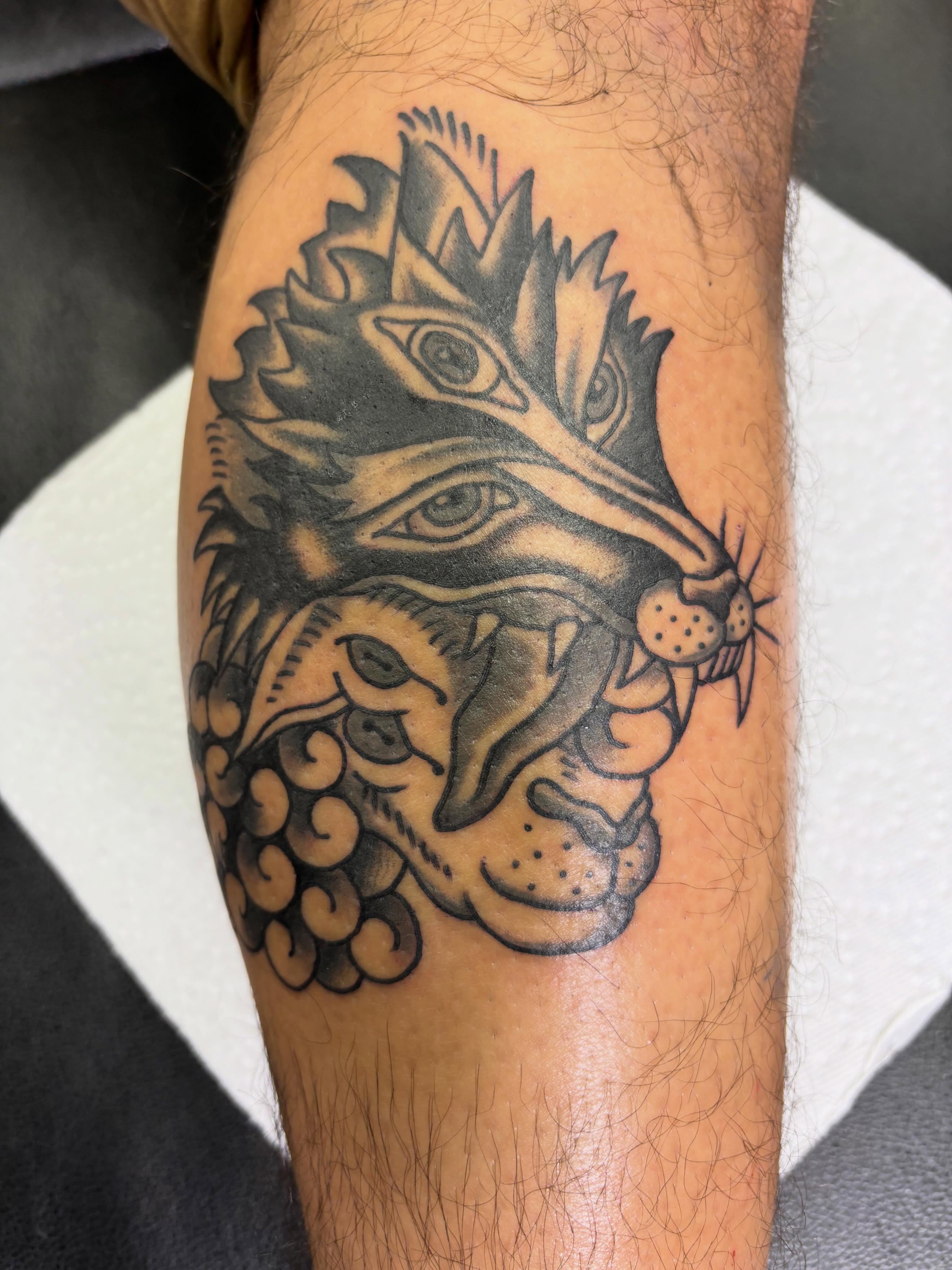 Tattoo by @jayytattoos_ — black_and_grey