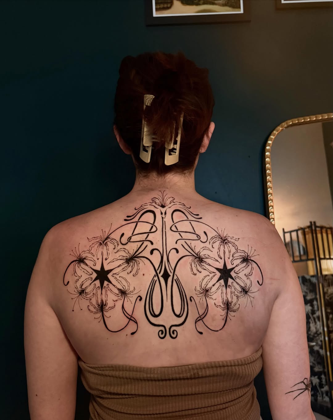 Tattoo by @juniperinkk — ornamental
