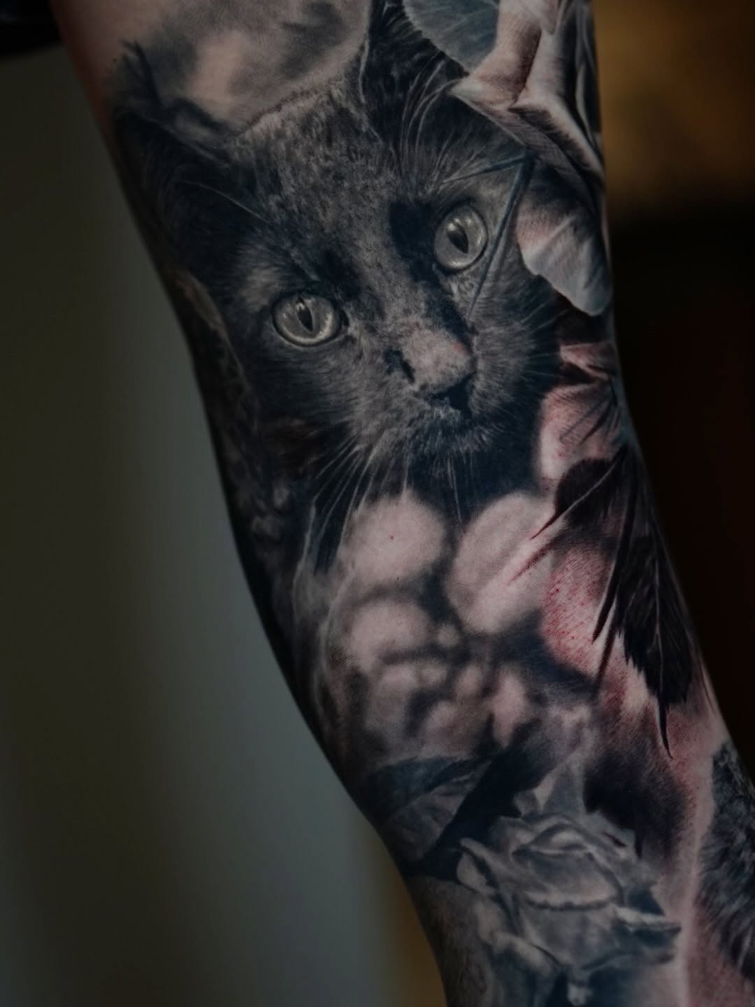 Tattoo by @zach.the.ripperr โ realism, black_and_grey