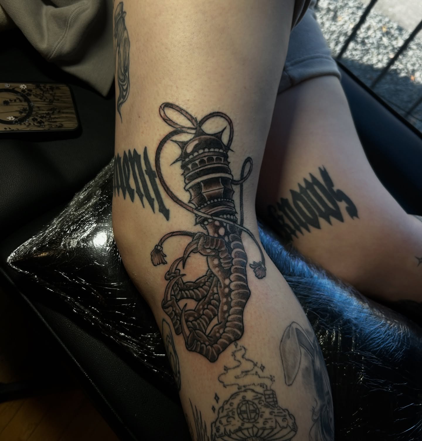 Tattoo by @b.crow.tattoos — black_and_grey, realism