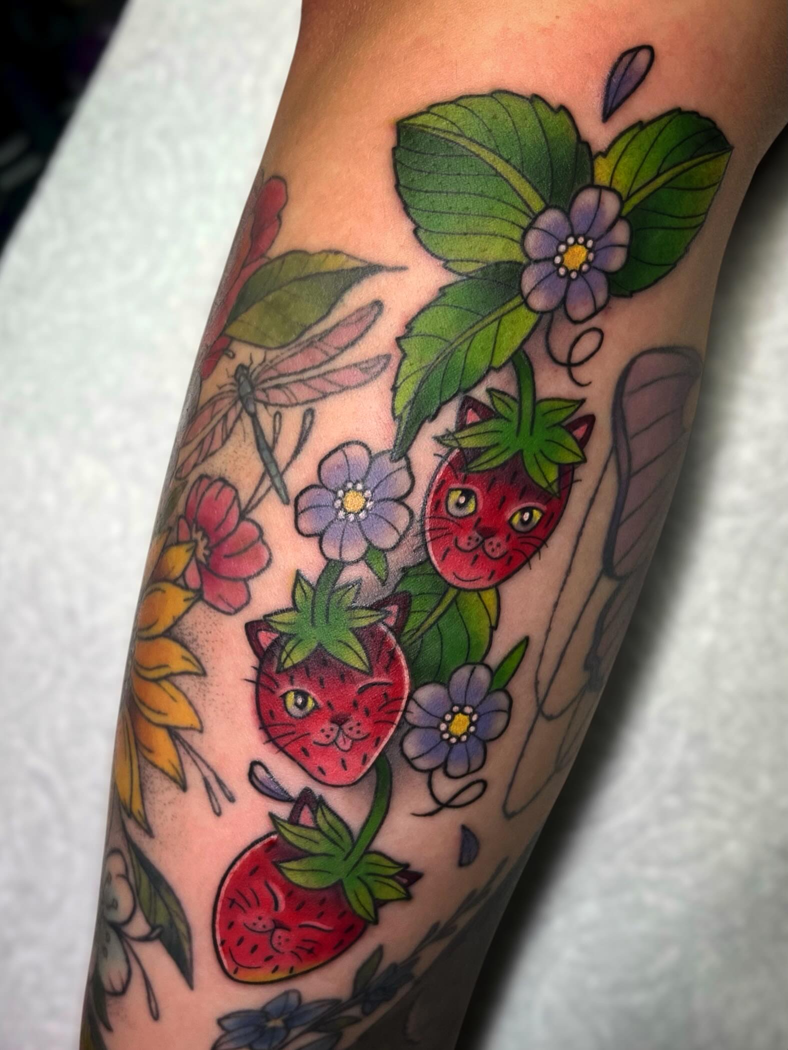 Tattoo by @ickynickki — new_school, illustrative