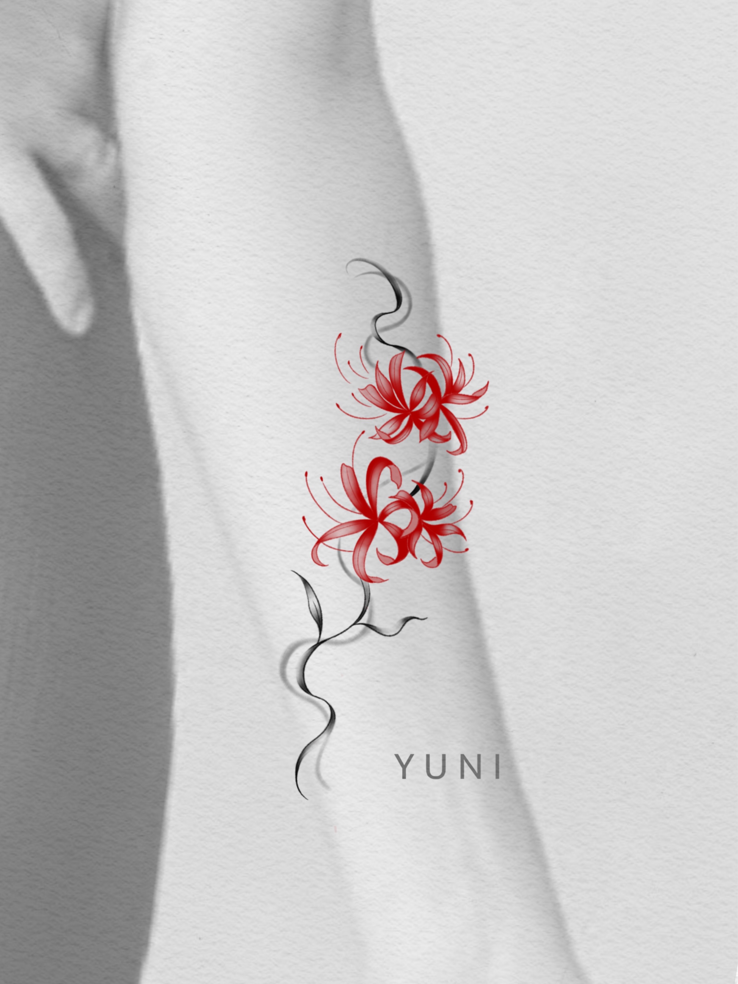 Tattoo by @yuni_tattooer β minimalist