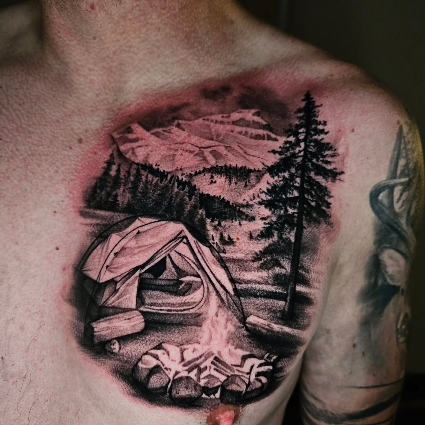 Tattoo by @tattoosmadebysomeone — realism, black_and_grey