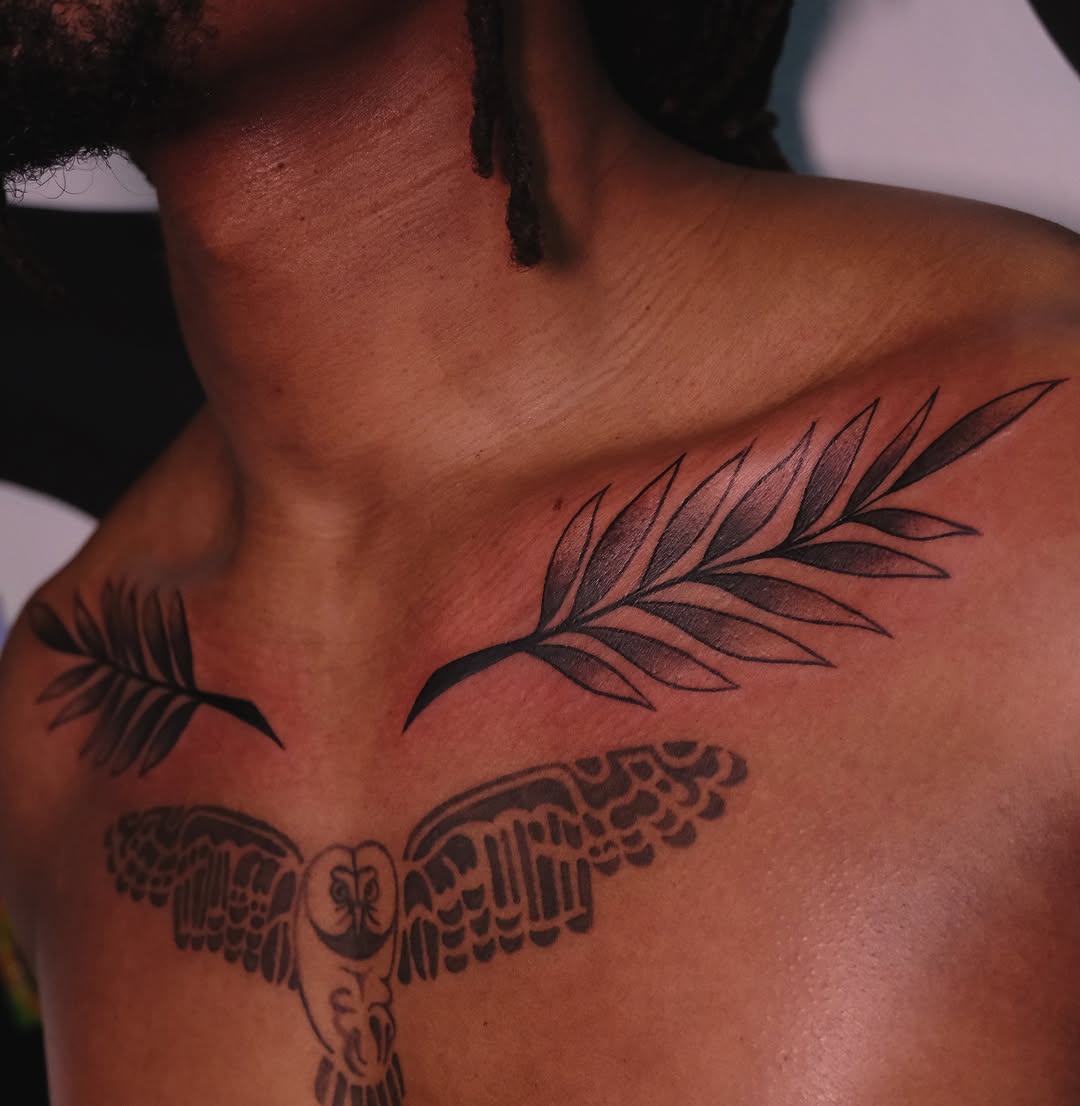 Tattoo by @velvet_corpse — fine_line, black_and_grey