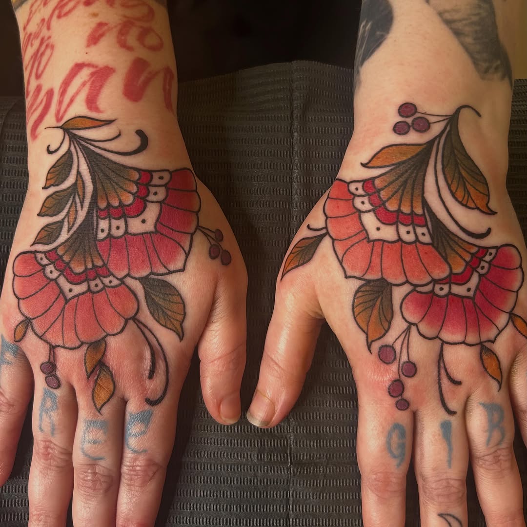 Tattoo by @whitneyh_tattoos — american_traditional, neo_traditional