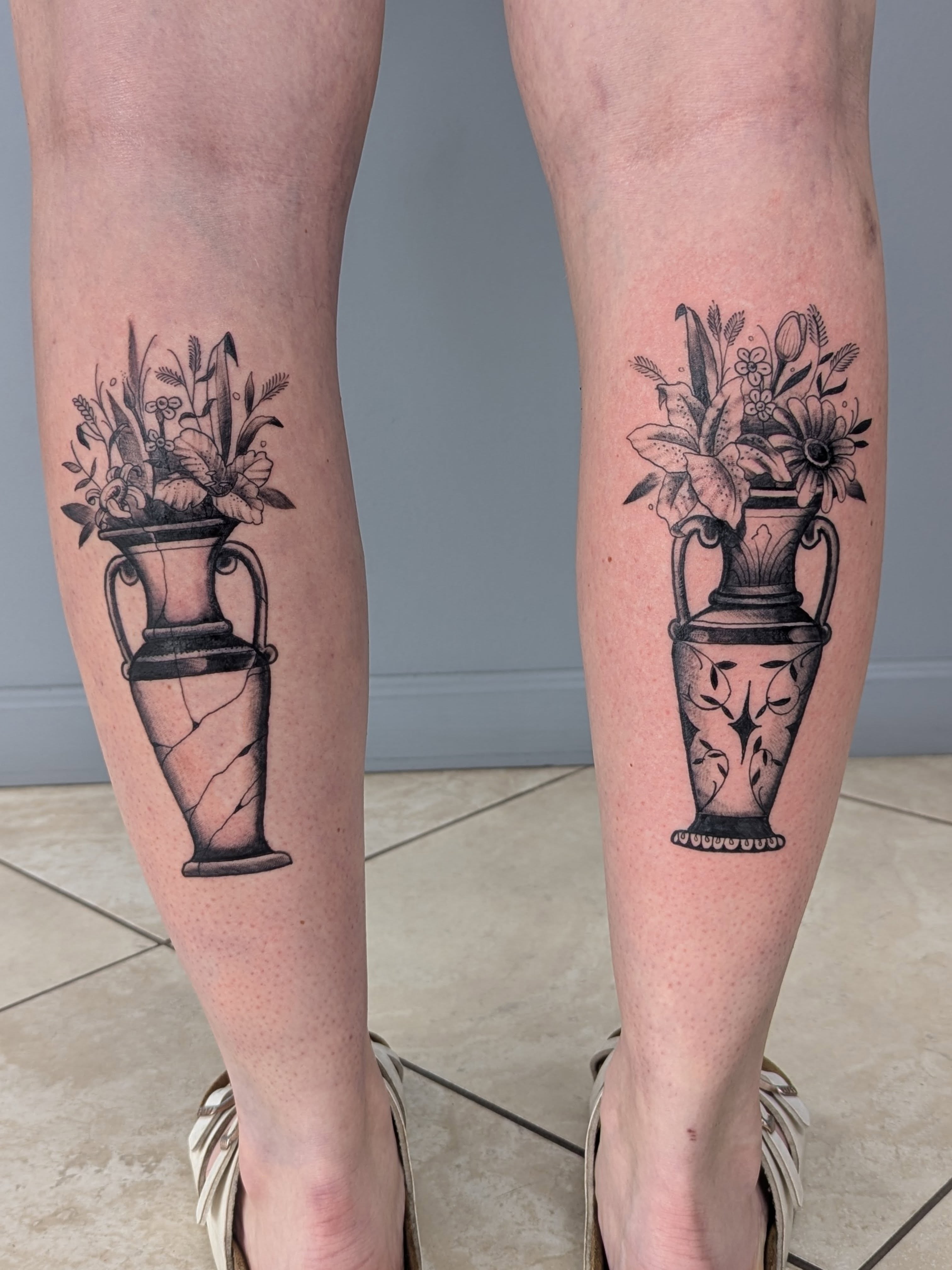 Tattoo by @bearclawtattoo — black_and_grey