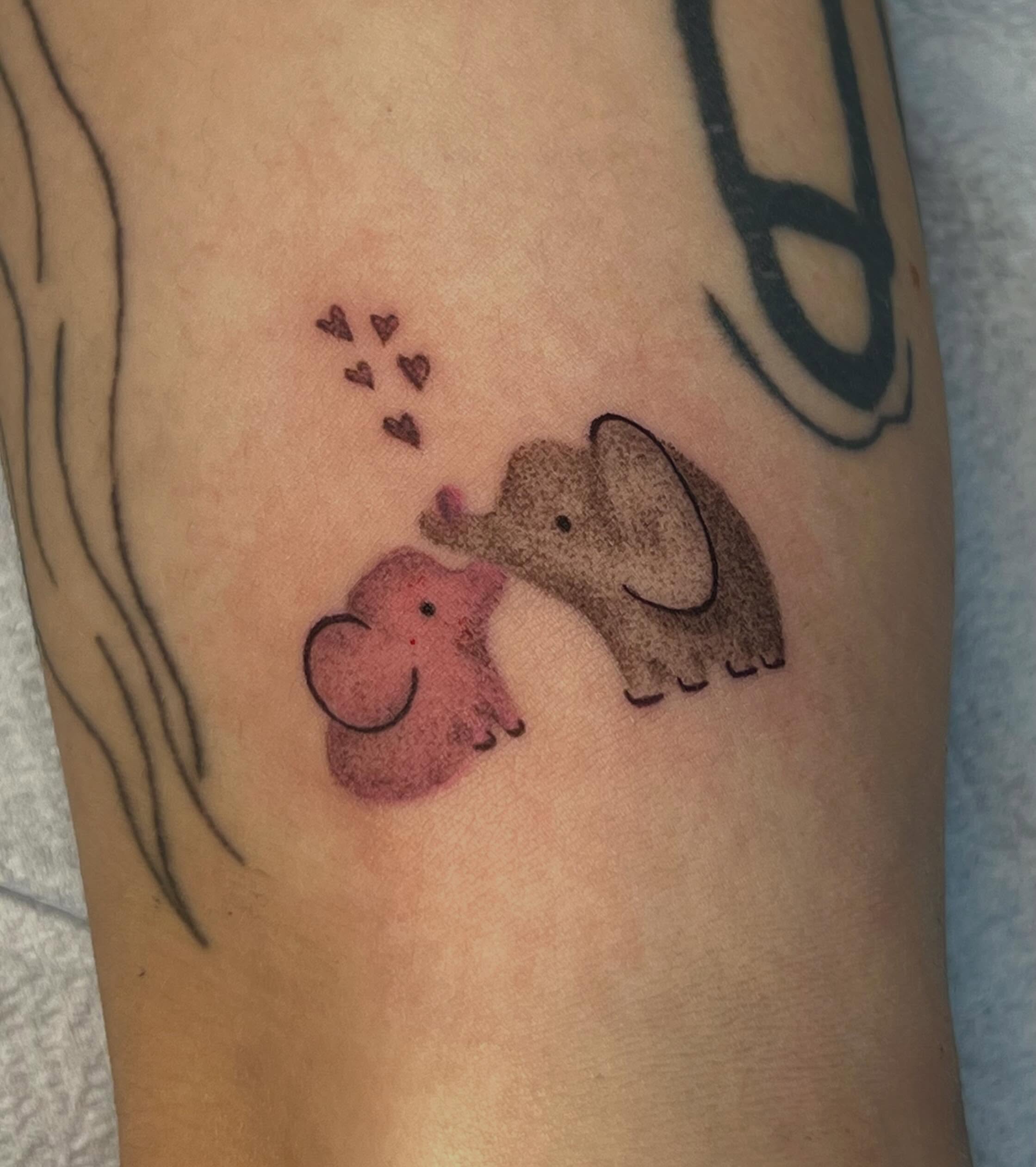 Tattoo by @artbymuggs — dotwork