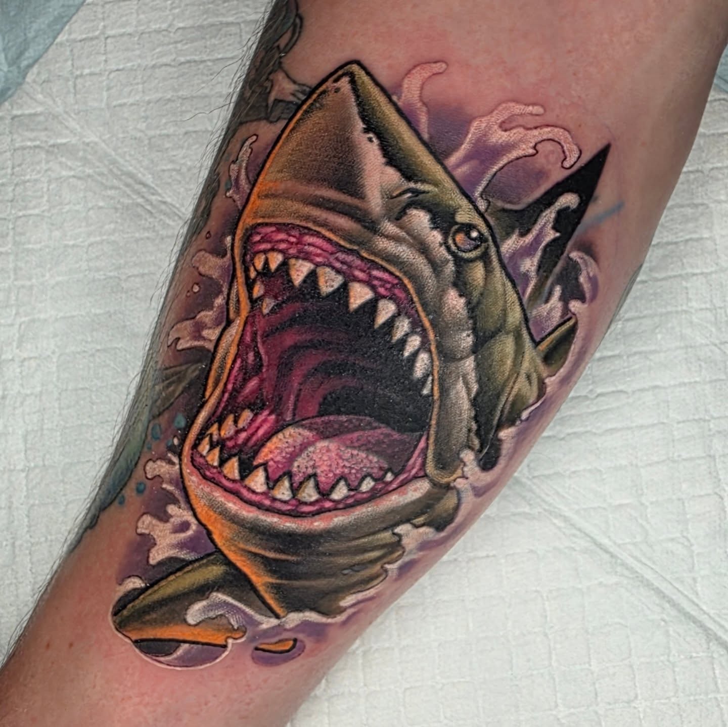 Tattoo by @coryhandtattoos โ realism, black_and_grey