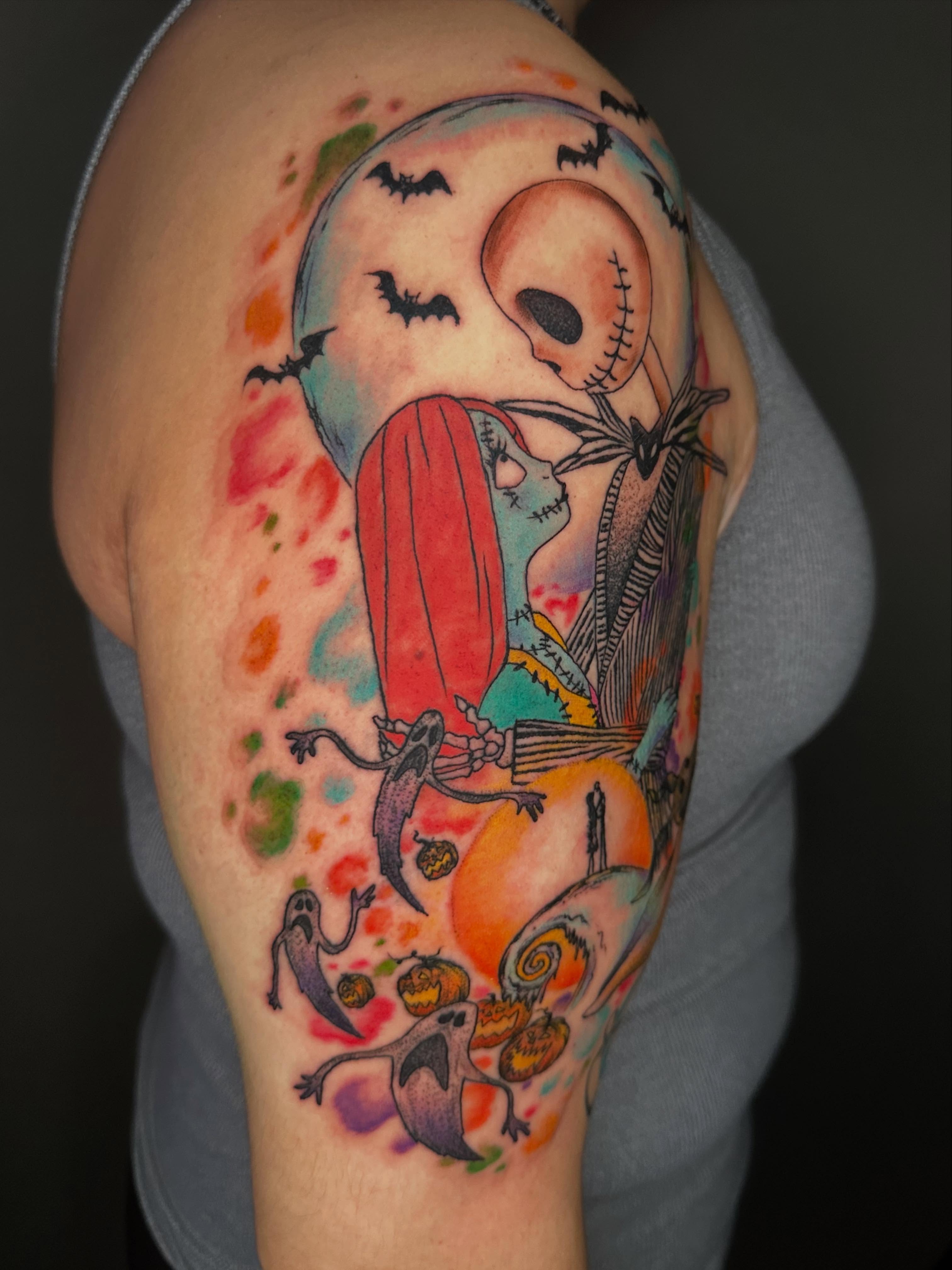 Tattoo by @ladyparaffin — watercolor