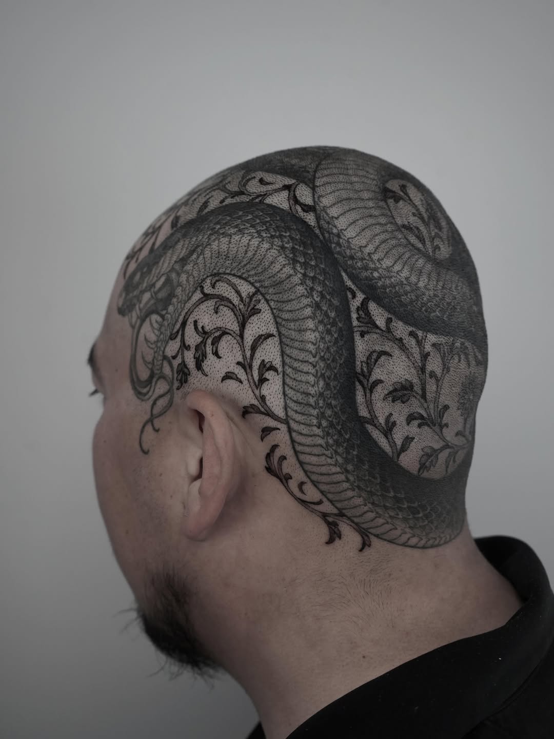 Tattoo by @inkidu_drew — black_and_grey, ornamental