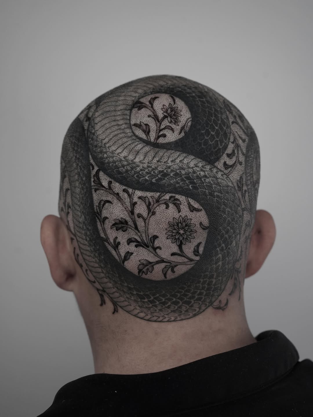 Tattoo by @inkidu_drew — black_and_grey, ornamental