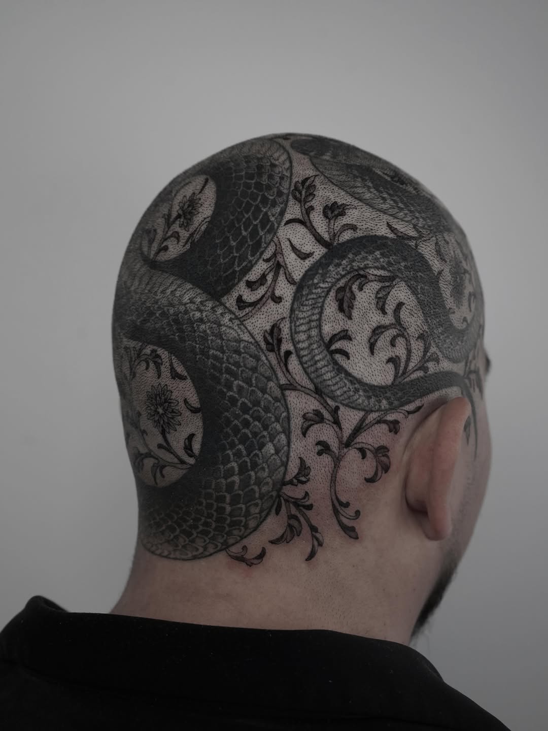 Tattoo by @inkidu_drew — black_and_grey, ornamental