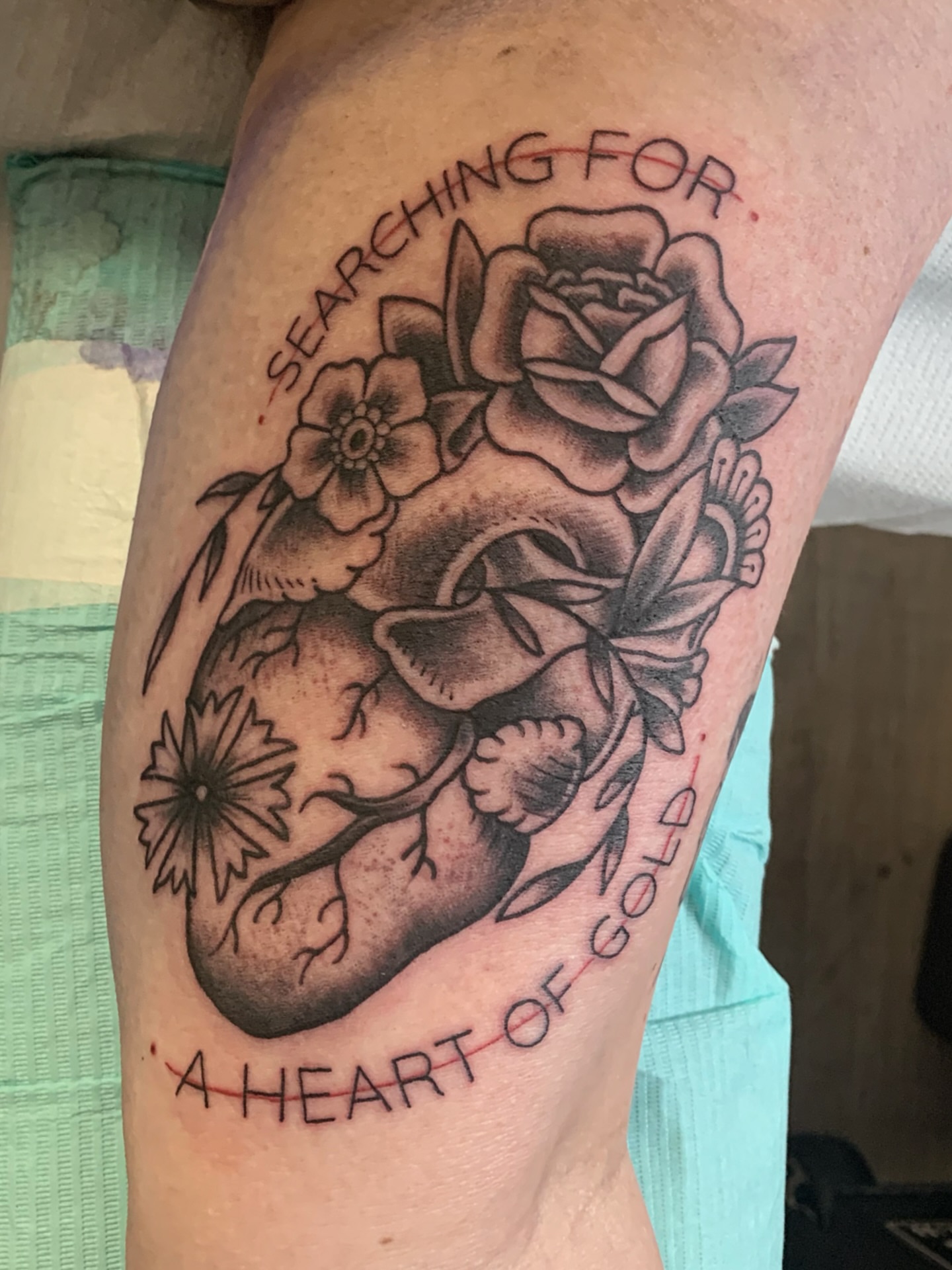 Tattoo by @macplanttattoos — american_traditional, black_and_grey