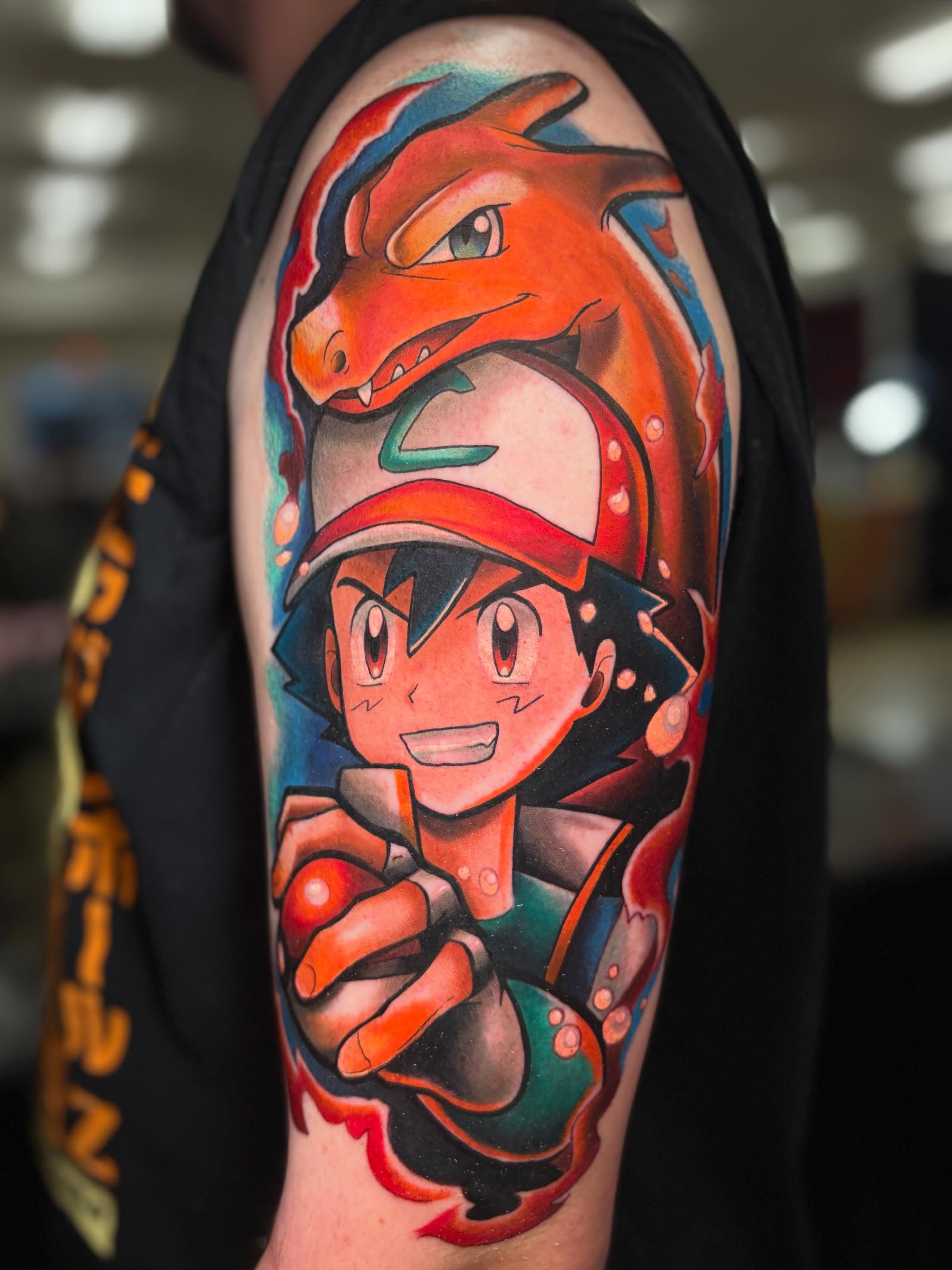 Tattoo by @beeinkedbyjess — anime