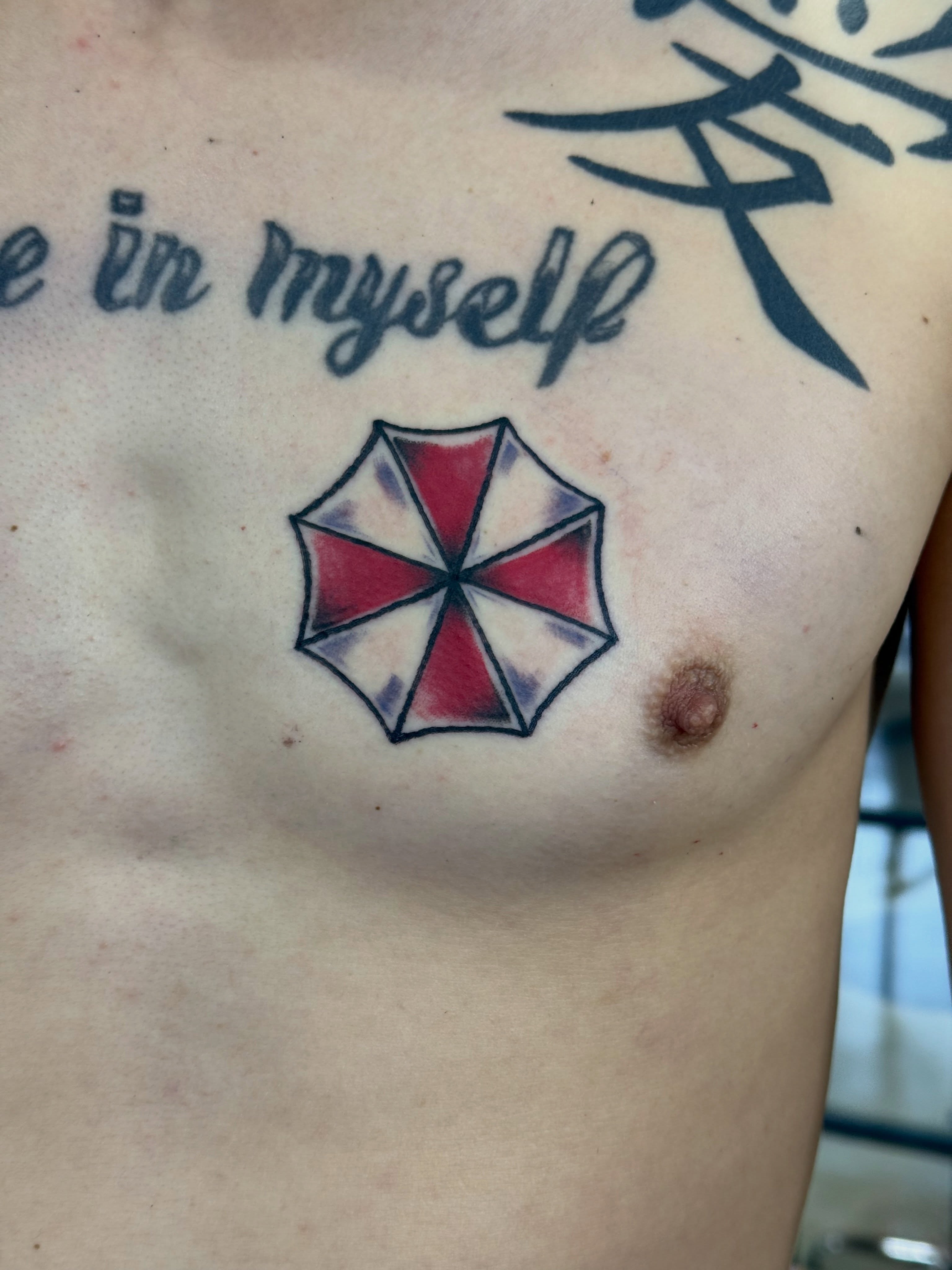 Tattoo by @pokeyvixen — geometric